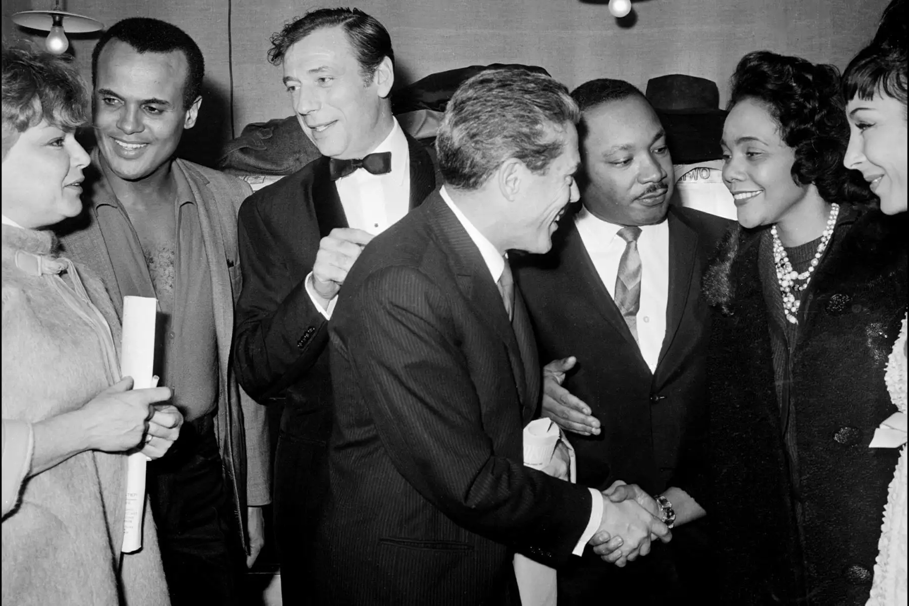 Martin Luther King en el Palacio del Deporte de París el 29 de marzo de 1966. Foto: AFP Martin Luther King en el Palacio del Deporte de París el 29 de marzo de 1966. Foto: AFP
