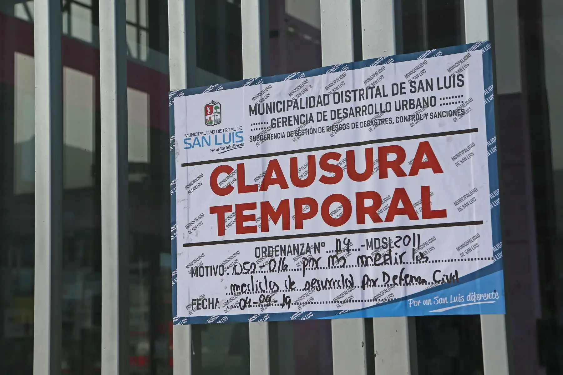 Clausuran durante 3 días terminal Yerbateros por falta de seguridad. Foto: ANDINA/Héctor Vinces