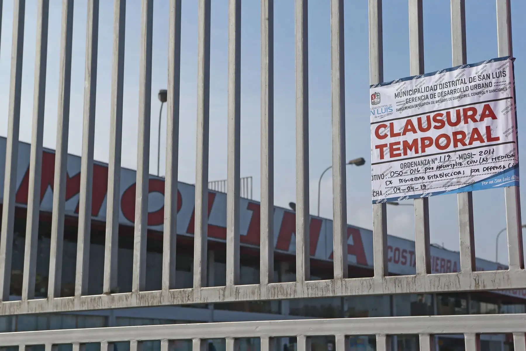 Clausuran durante 3 días terminal Yerbateros por falta de seguridad. Foto: ANDINA/Héctor Vinces