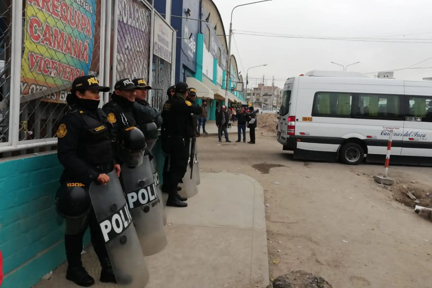 Arequipa cierra terminales terrestres por falta de medidas de seguridad. ANDINA