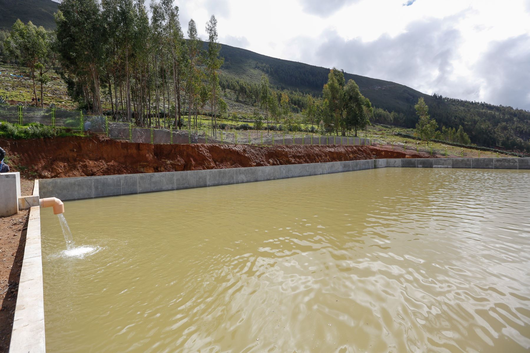 Presidente Vizcarra inaugura el Sistema de Riego del Canal Gontapachan en el Centro Poblado Rural Santa Clara, en la provincia de Siguas (Áncash) Foto: ANDINA/Prensa Presidencia