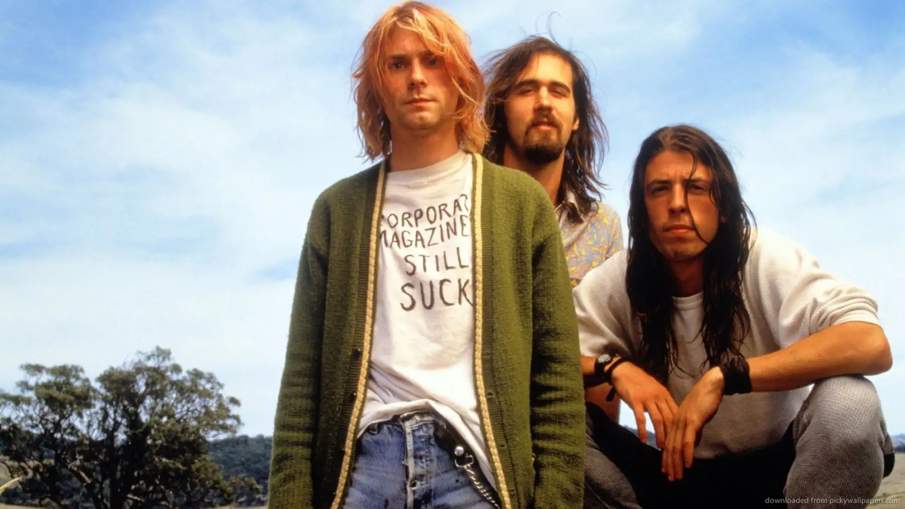 Kurt Cobain vocalista de Nirvana
