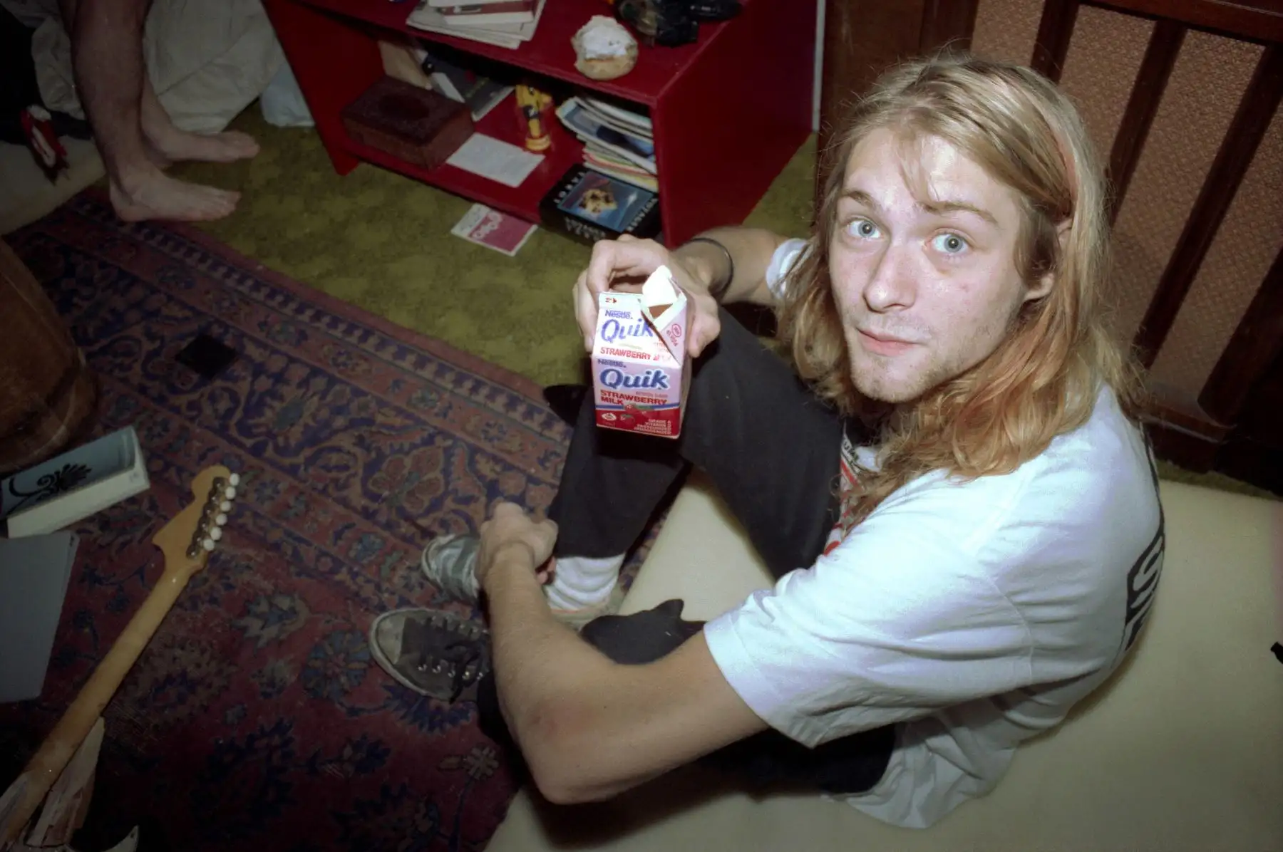 Kurt Cobain vocalista de Nirvana