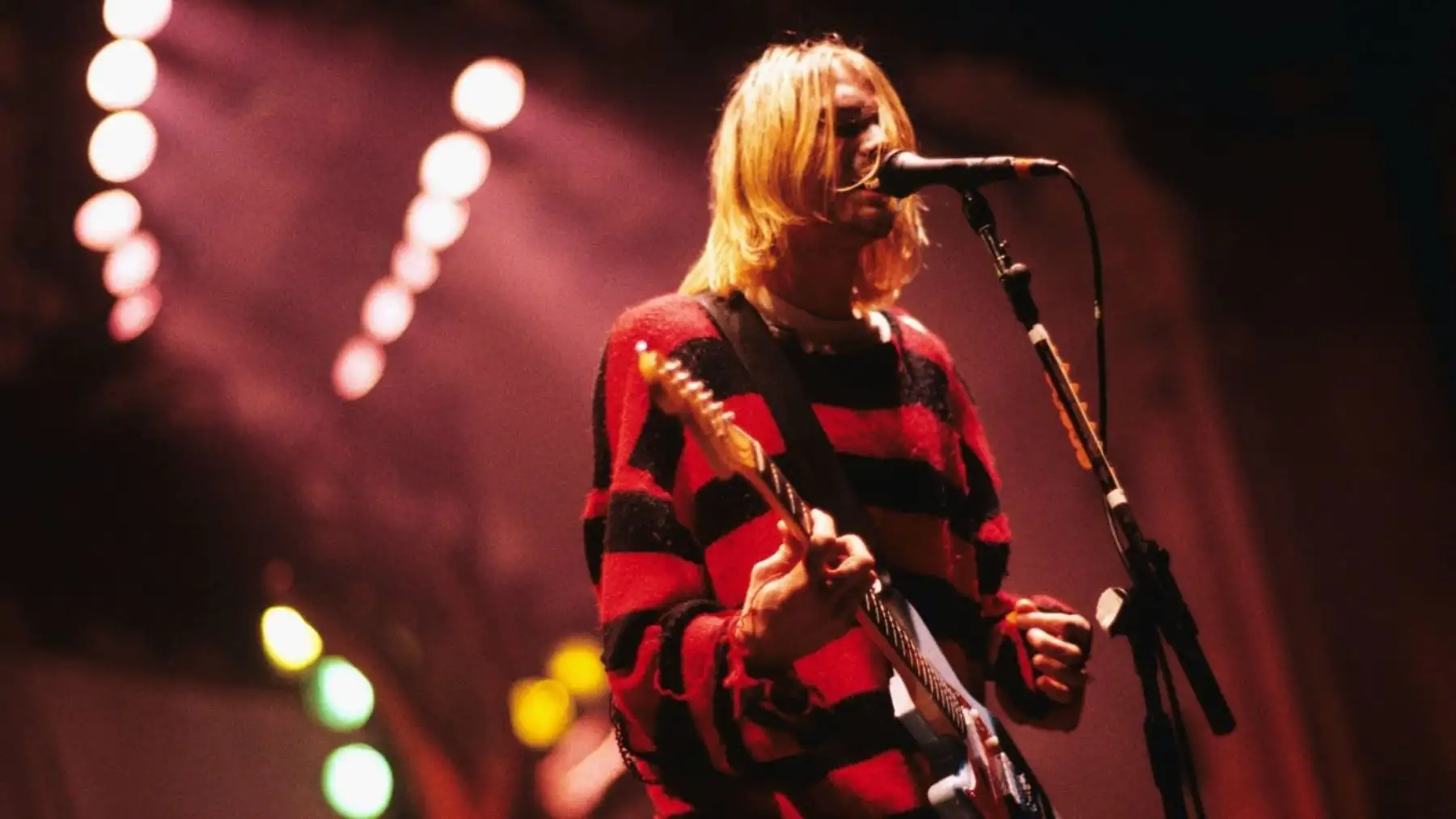 Kurt Cobain vocalista de Nirvana