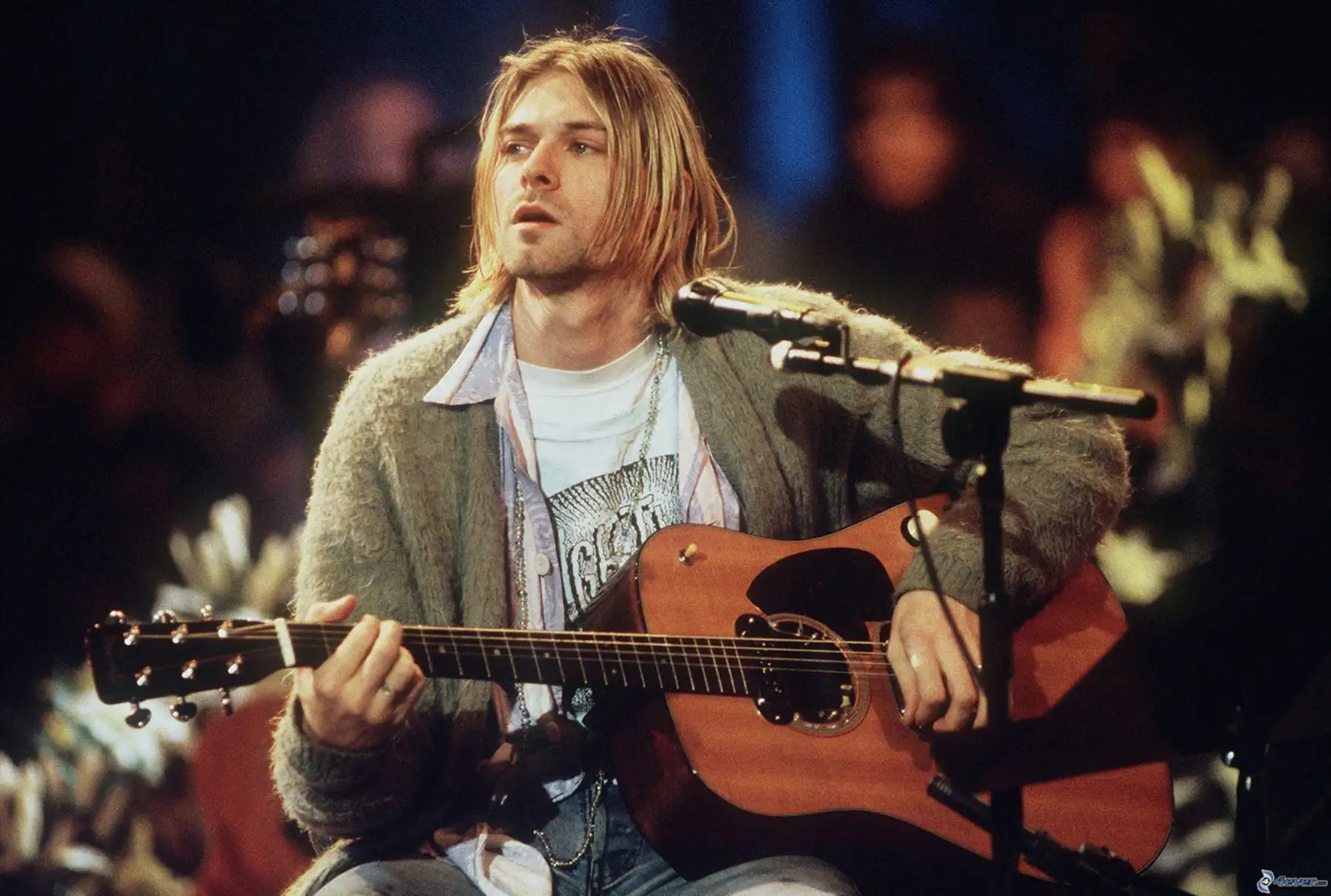 Kurt Cobain vocalista de Nirvana