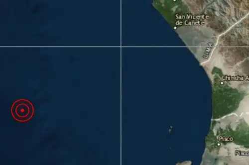 Sismo de magnitud 4.6 alarmó a Cañete esta madrugada.