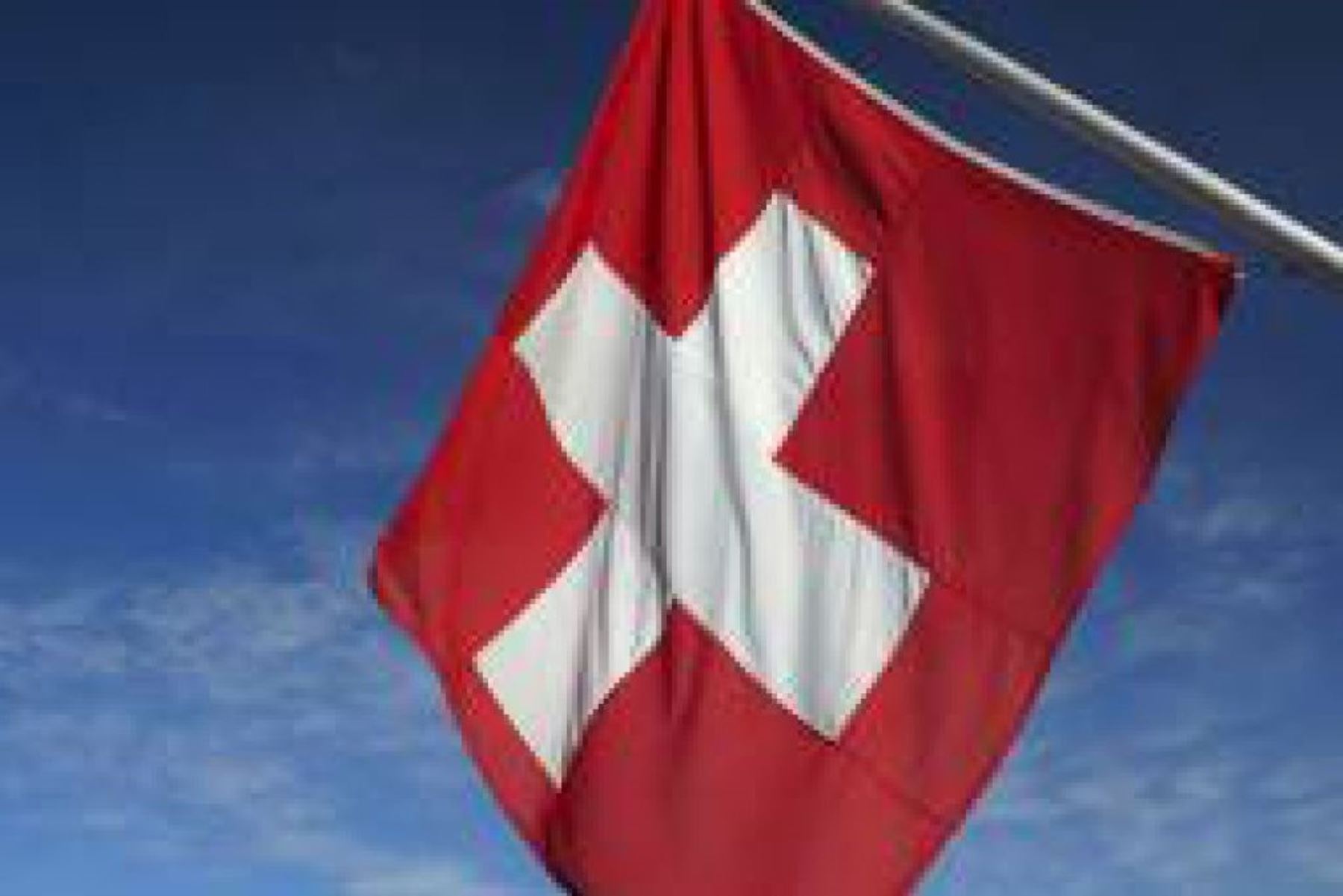 Bandera suiza. Foto: BBC Mundo.