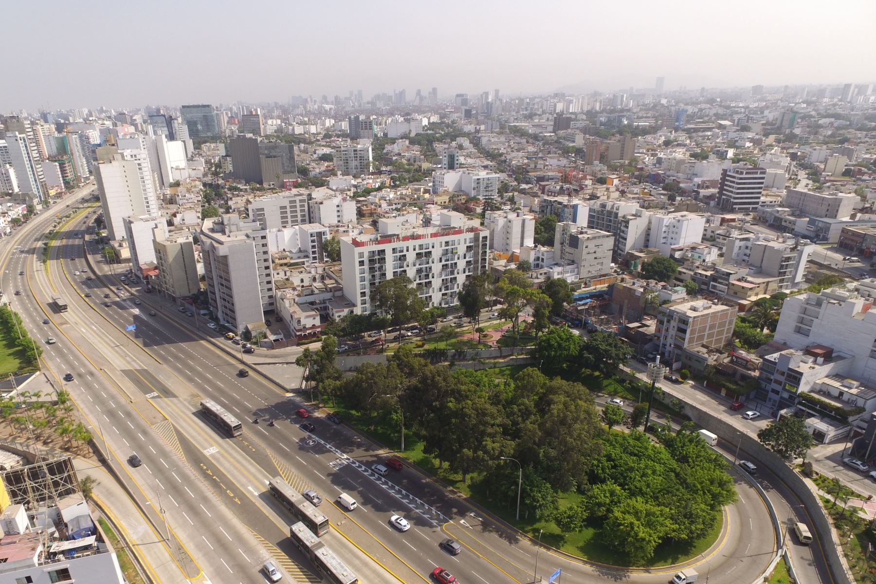 Vista de la ciudad de Lima. ANDINA