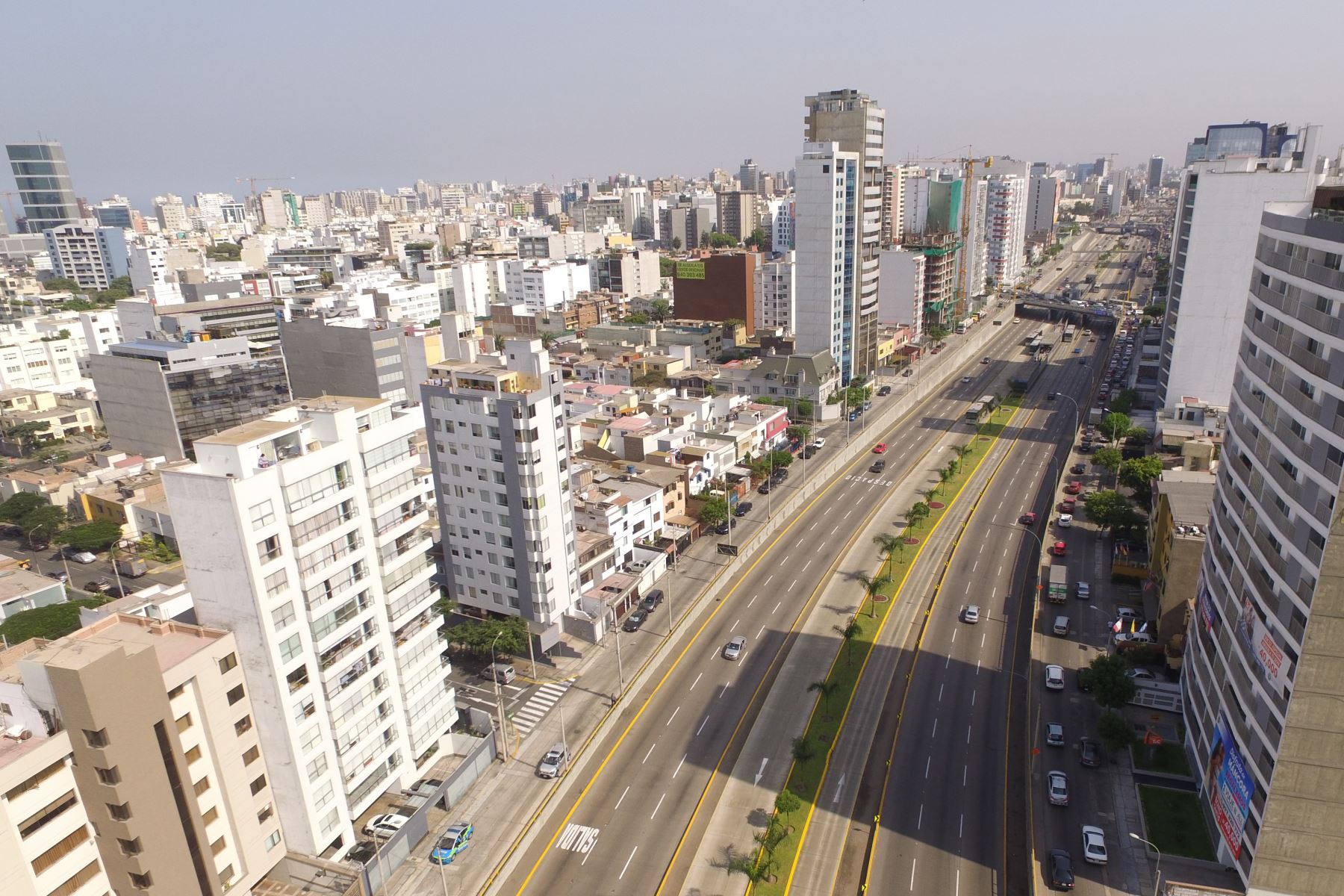 Vista de Lima, capital del Perú. ANDINA