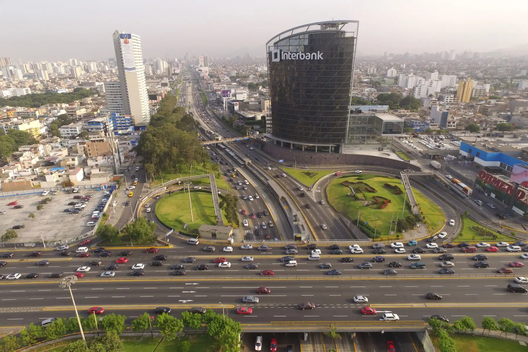 Vista de la ciudad de Lima. ANDINA