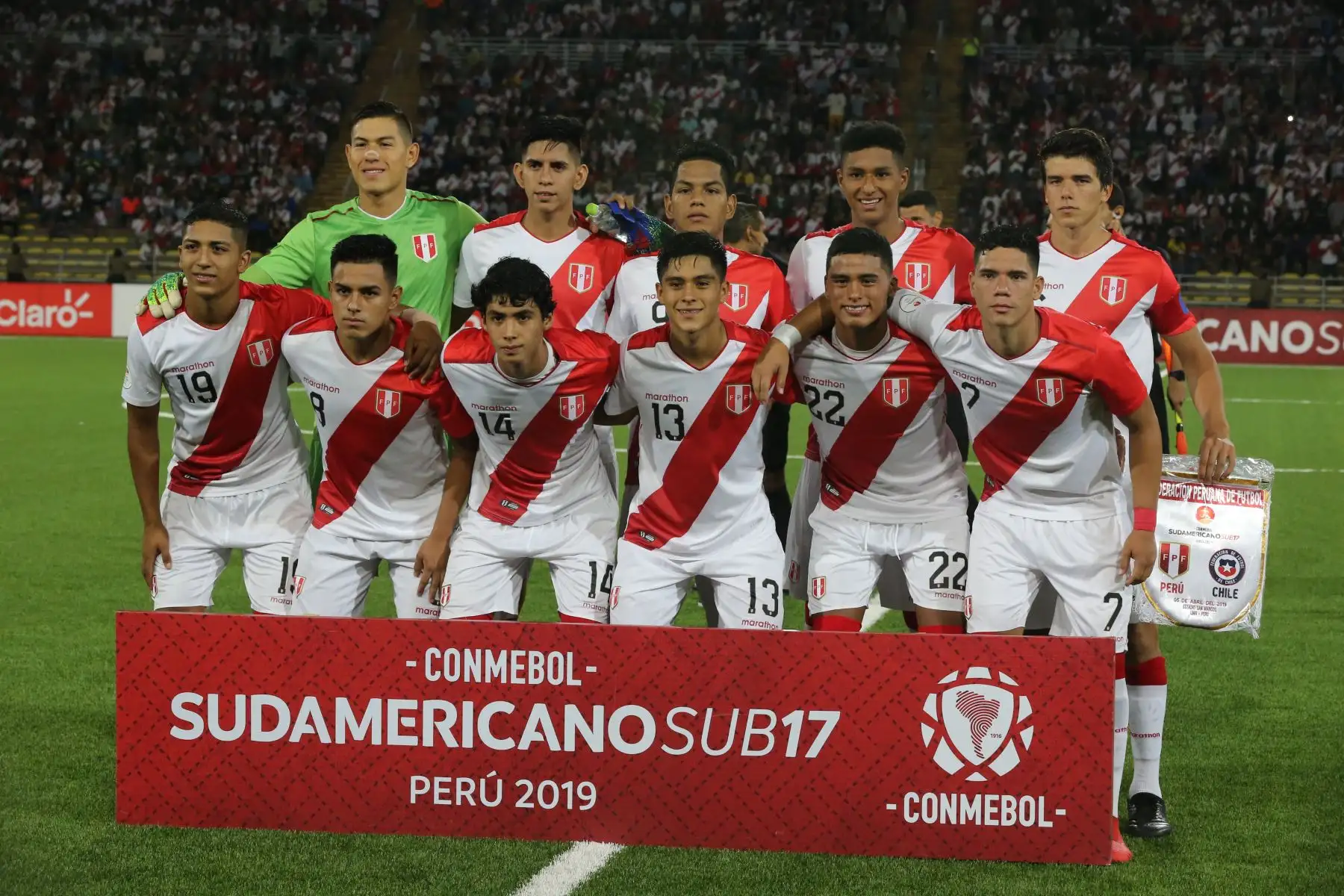 Chile vence a Perú 3-2 por el hexagonal del Sudamericano Sub 17. Foto: ANDINA/Jhony Laurente