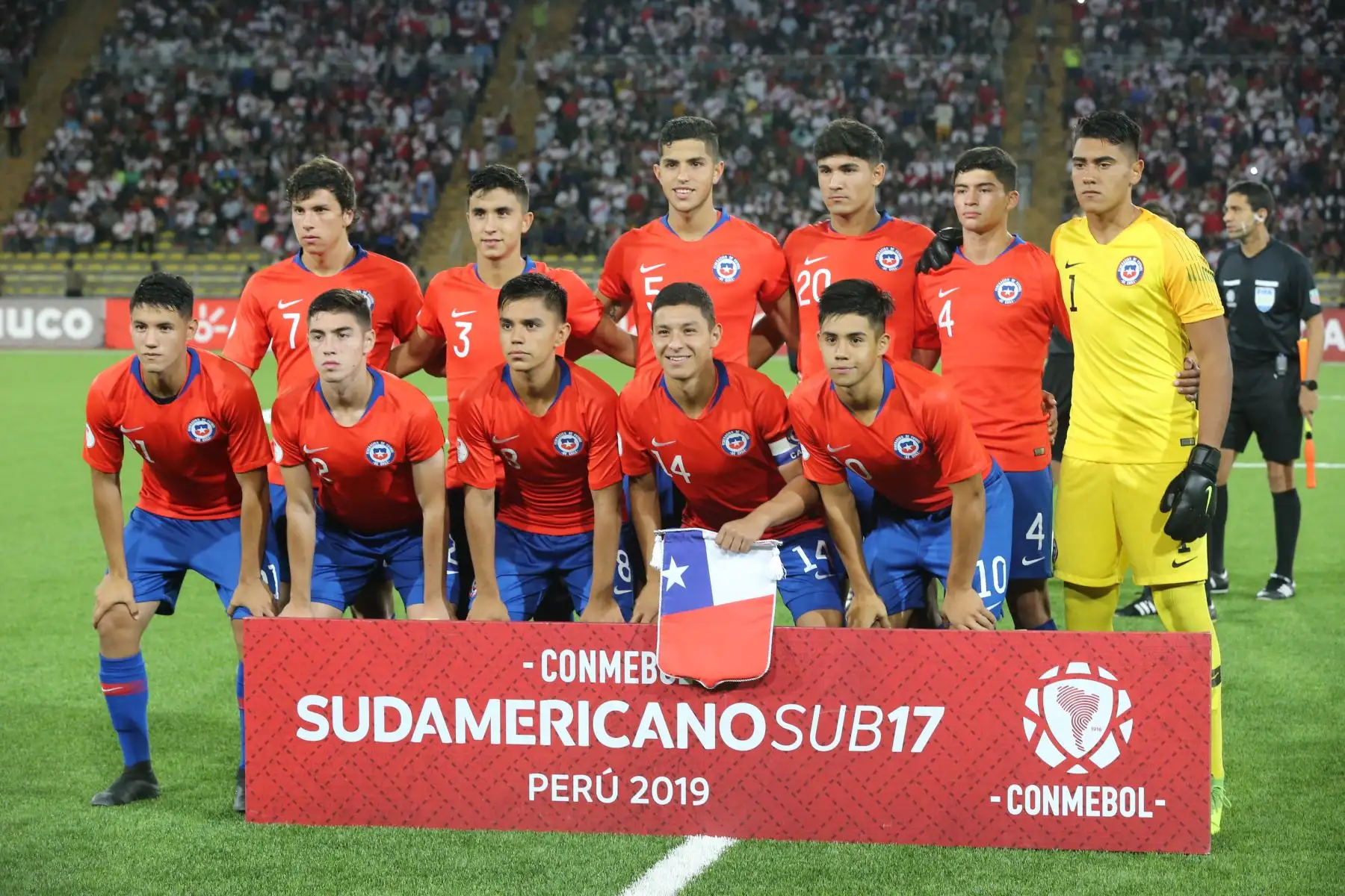 Chile gano a Perú 3-2 por el hexagonal del Sudamericano Sub 17. Foto: ANDINA/Jhony Laurente