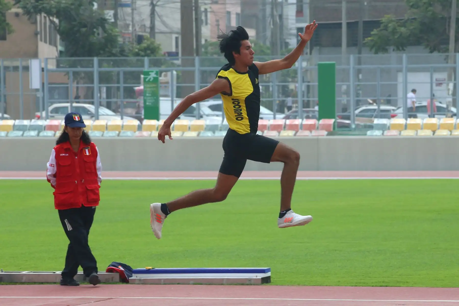 Entrega a la Federación Peruana de Atletismo y a la Asociación Nacional Paralímpica del Perú las pistas atléticas de la VIDENA para el entrenamiento de los deportistas para los Panamericanos y Parapanamericanos Lima 2019. Foto: ANDINA/ Vidal Tarqui