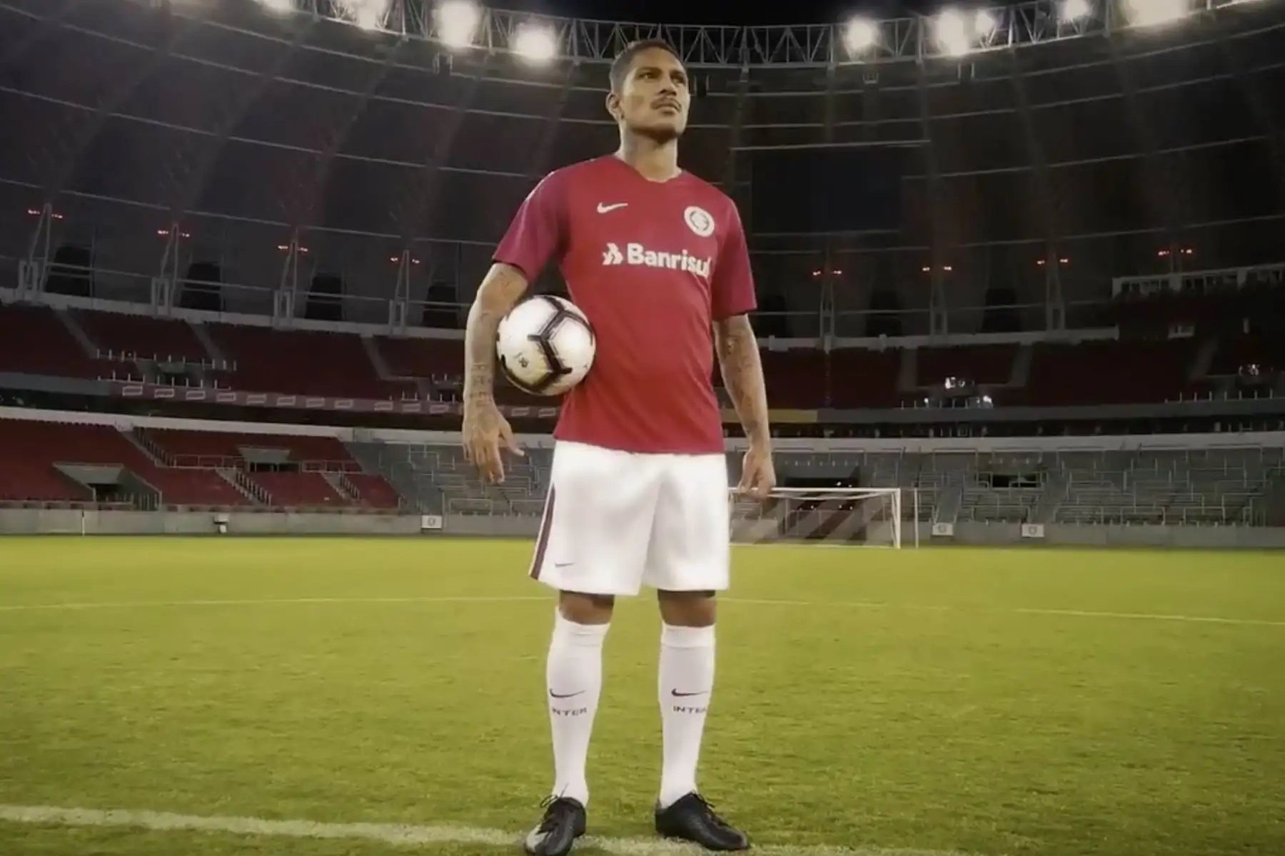 Paolo Guerrero regresa a las canchas con la camiseta del brasileño Inter de Porto Alegre. Foto:@SCInternacional Paolo Guerrero regresa a las canchas con la camiseta del brasileño Inter de Porto Alegre. Foto:@SCInternacional