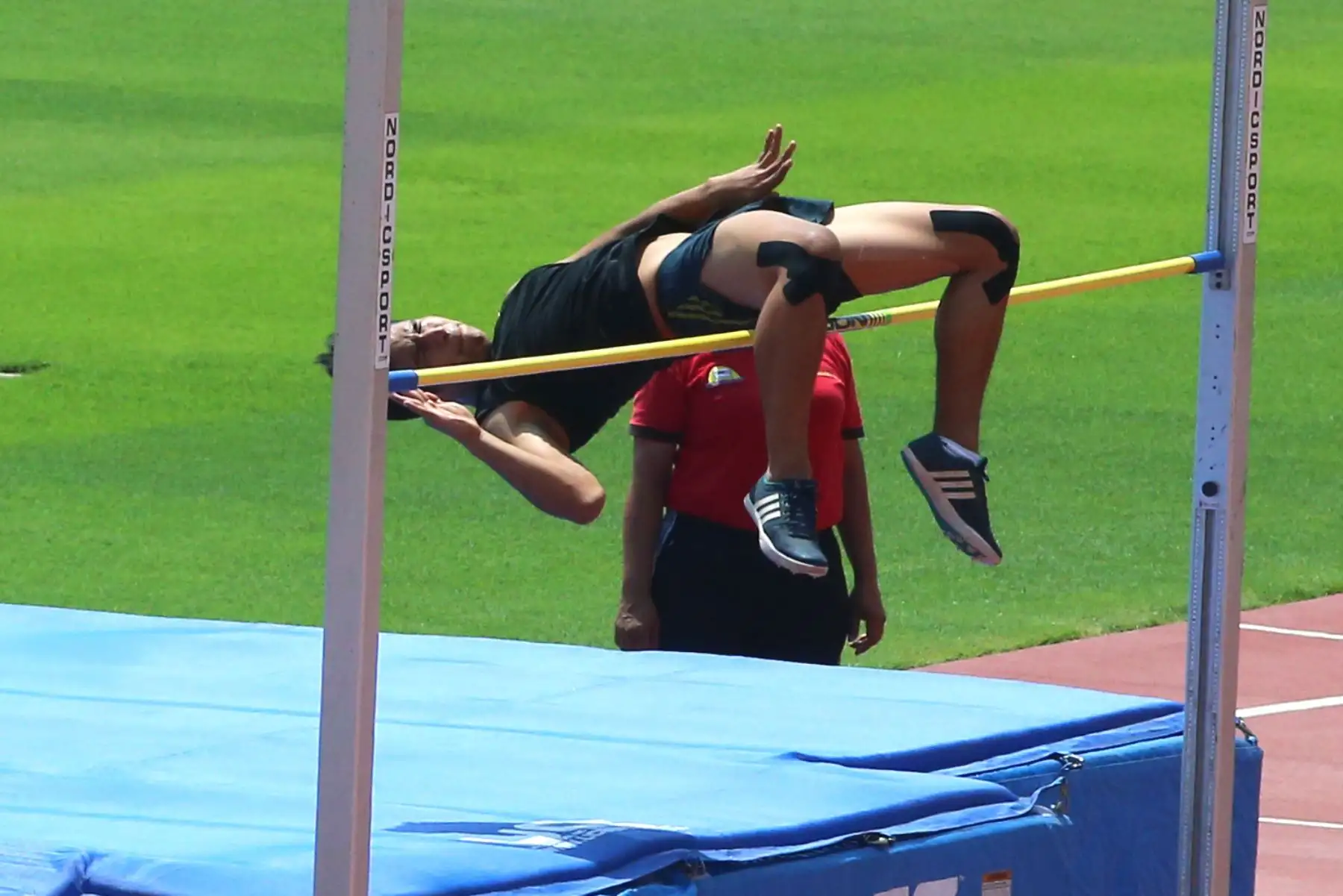 Entrega a la Federación Peruana de Atletismo y a la Asociación Nacional Paralímpica del Perú las pistas atléticas de la VIDENA para el entrenamiento de los deportistas para los Panamericanos y Parapanamericanos Lima 2019. Foto: ANDINA/ Vidal Tarqui