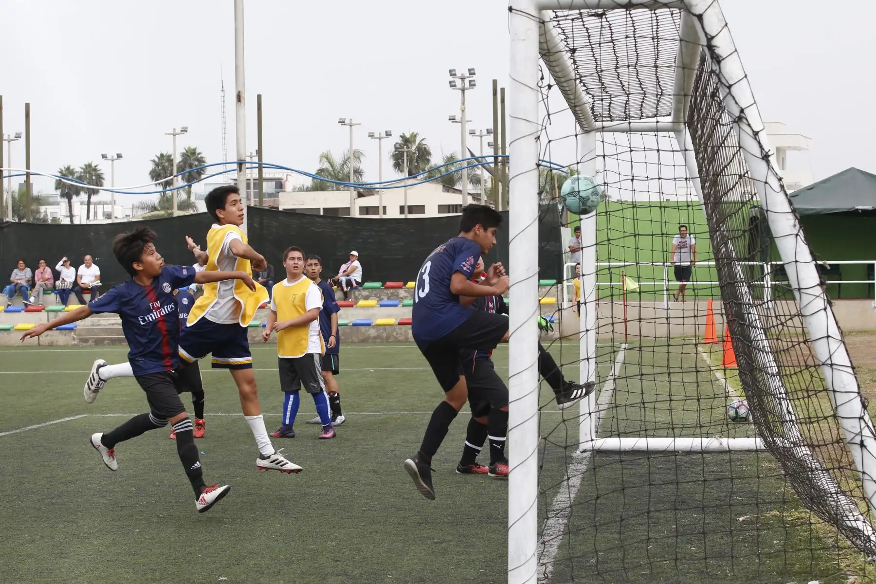 Panamericanos Lima 2019. Milco visita el Complejo Deportivo Municipal de San Isidro. Foto: ANDINA/Nathalie Sayago
