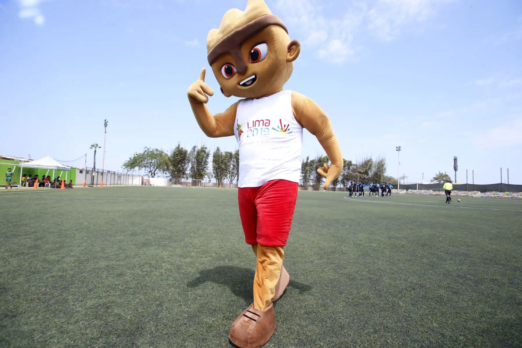 Panamericanos Lima 2019. Milco visita el Complejo Deportivo Municipal de San Isidro. Foto: ANDINA/Nathalie Sayago