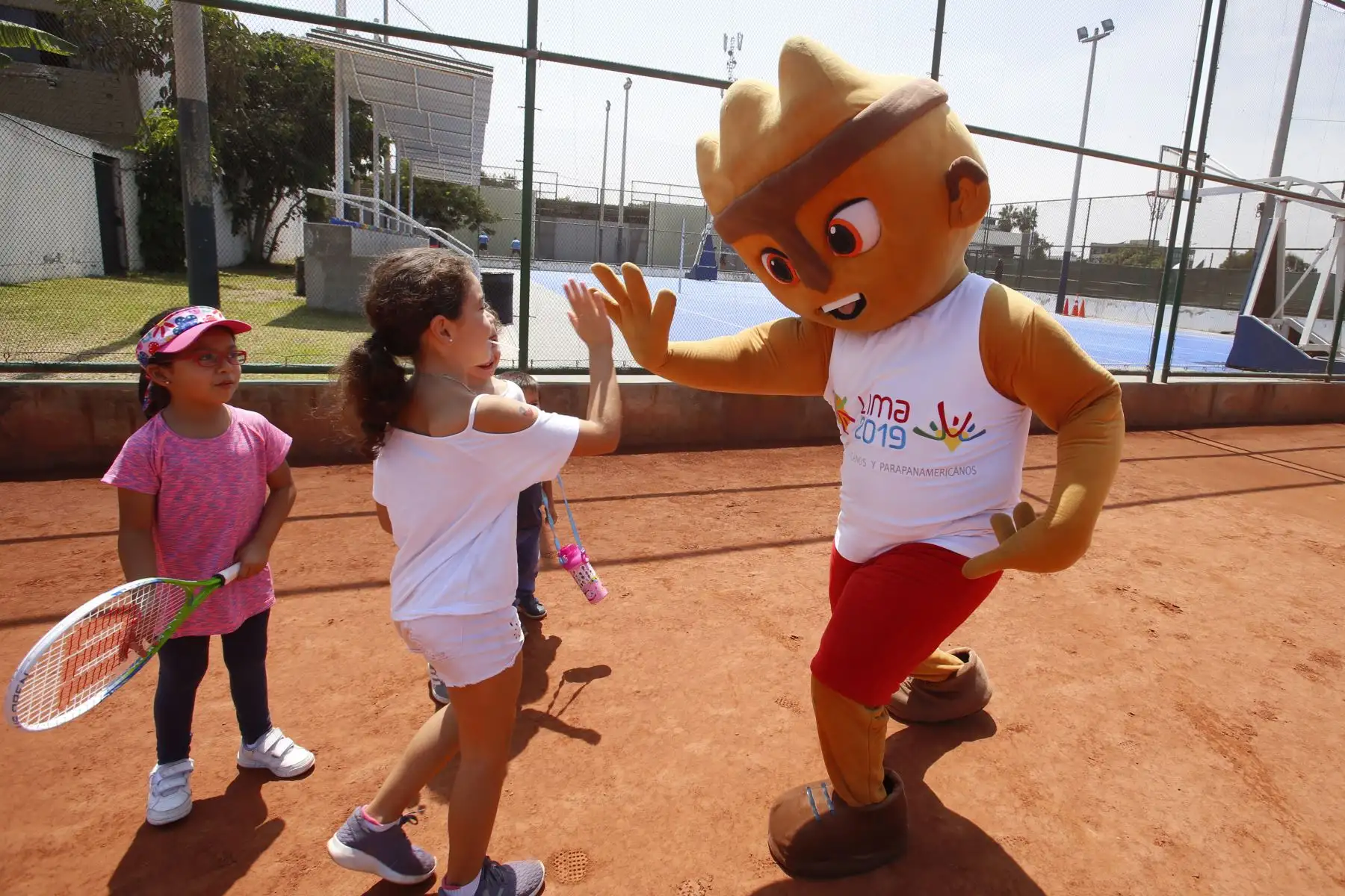 Panamericanos Lima 2019. Milco visita el Complejo Deportivo Municipal de San Isidro. Foto: ANDINA/Nathalie Sayago