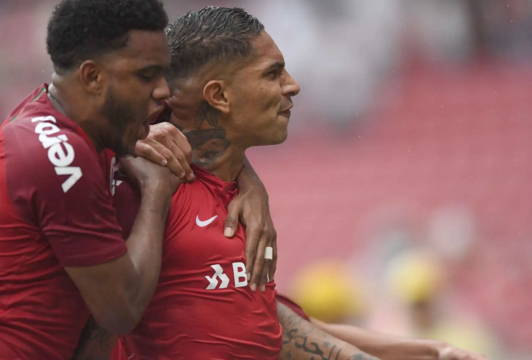 Paolo Guerrero marcó en su reaparición en los terrenos de juego y se clasificó para la final del Campeonato Gaúcho con Inter de Porto Alegre.Foto: S.C.Internacional Porto