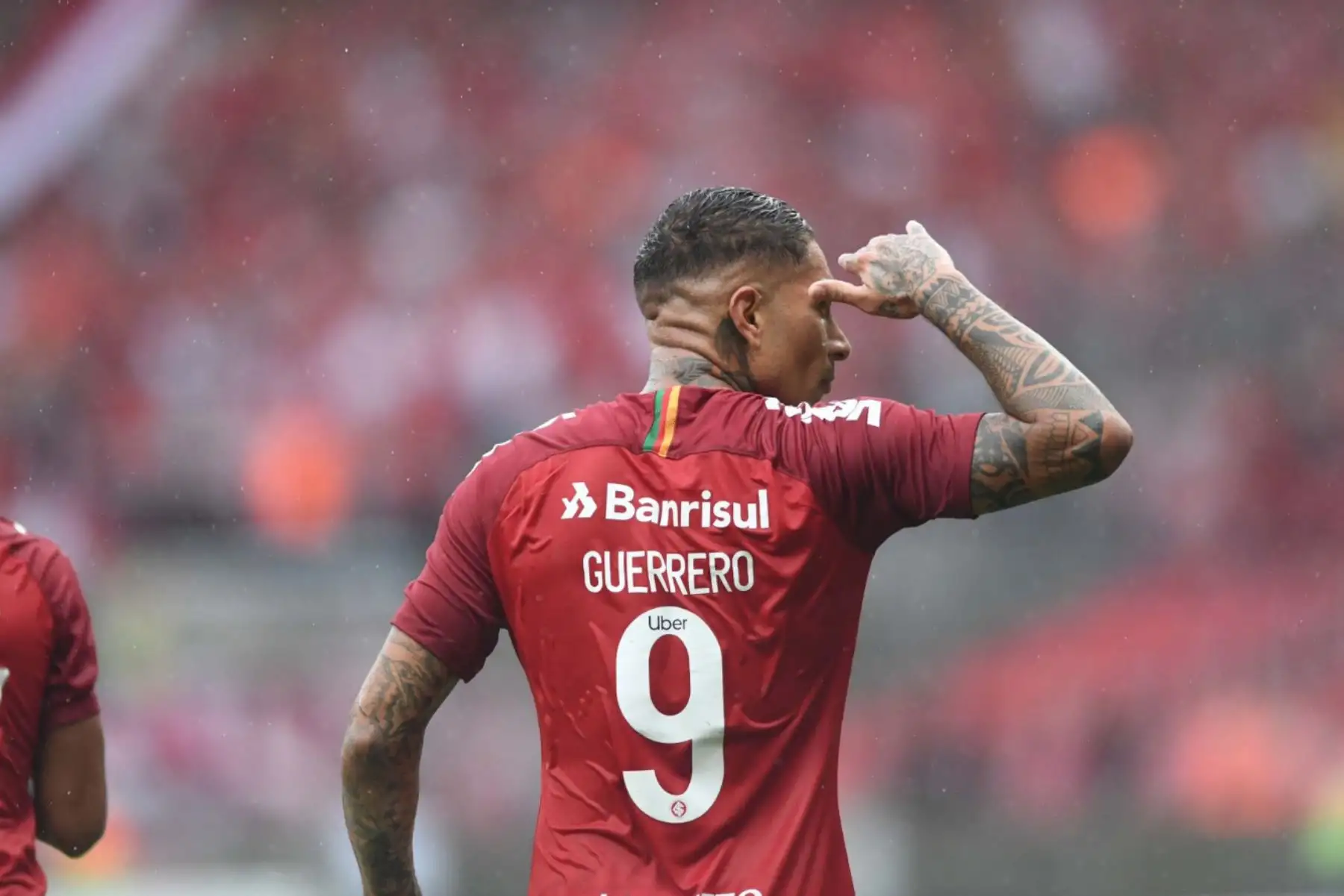 Paolo Guerrero marcó en su reaparición en los terrenos de juego y se clasificó para la final del Campeonato Gaúcho con Inter de Porto Alegre.Foto: S.C.Internacional Porto