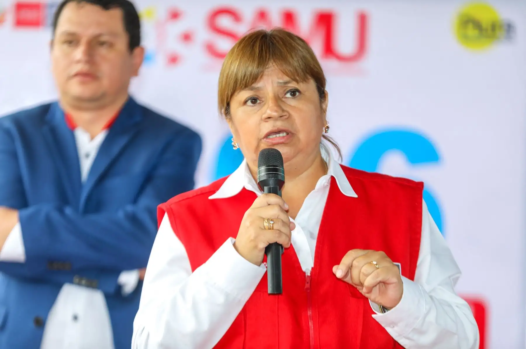 Ministra de Salud inaugura Sistema de Atención Móvil de Urgencia - SAMU en Piura.Foto: ANDINA/Minsa