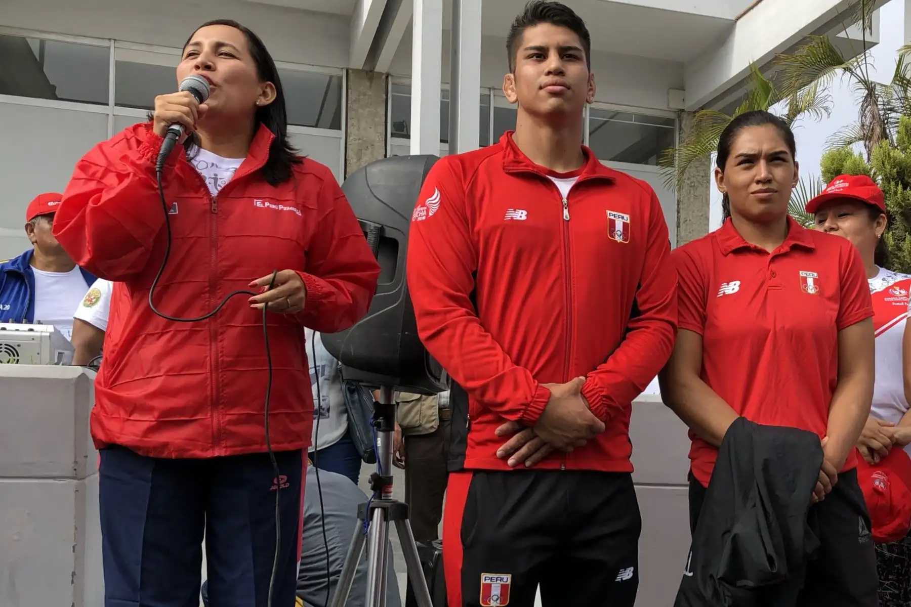 La ministra de Educación, Flor Pablo, participa de la Carrera Familiar 3K que reúne a nuestra comunidad educativa para promover la práctica de actividad física, hábitos de vida saludable y la interacción respetuosa entre niños, niñas y adolescentes.Foto:ANDINA/Difusión