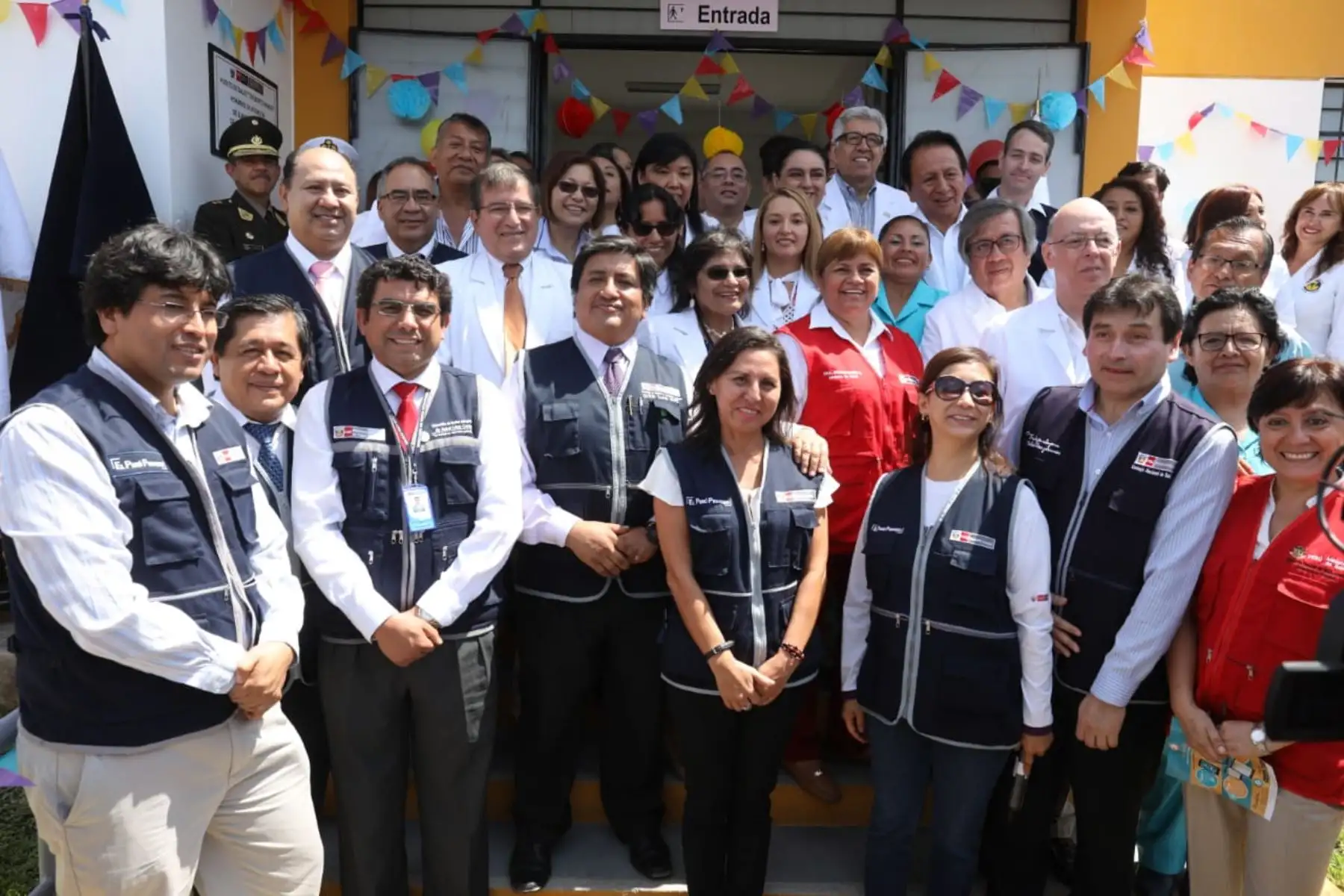 Ministra de salud, Zulema Tomás,  participa en la presentación del  del remodelado Puesto de Salud “Edilberto Ramos” en el marco del Día Mundial de la Salud.Foto: ANDINA/Difusión