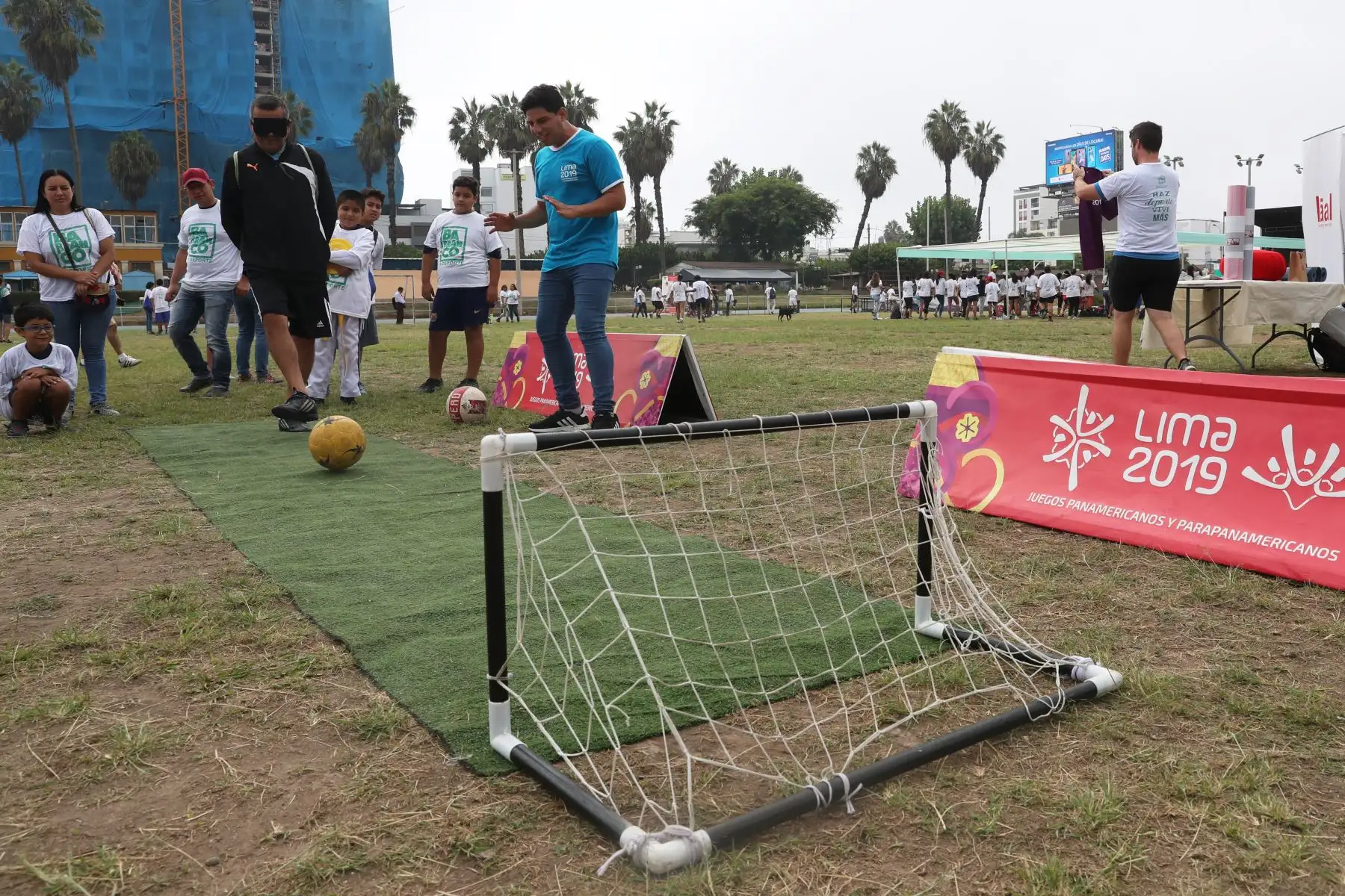 Los Juegos Panamericanos y Parapanamericanos Lima 2019 estuvieron presentes en la celebración del Día Mundial de la Actividad Física organizada por la municipalidad de Barranco.  Foto: ANDINA/Melina Mejía