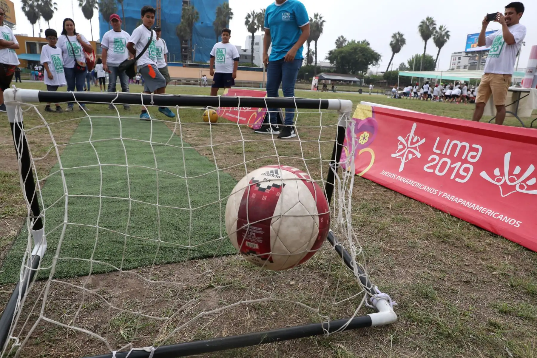 Los Juegos Panamericanos y Parapanamericanos Lima 2019 estuvieron presentes en la celebración del Día Mundial de la Actividad Física organizada por la municipalidad de Barranco.  Foto: ANDINA/Melina Mejía