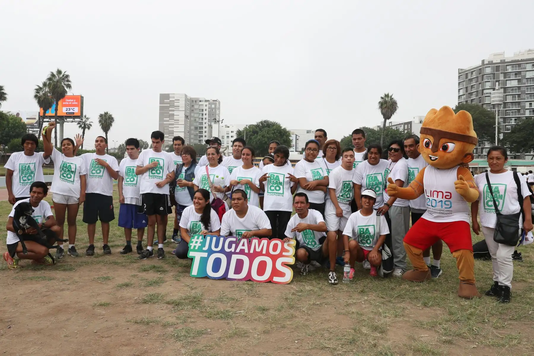 Los Juegos Panamericanos y Parapanamericanos Lima 2019 estuvieron presentes en la celebración del Día Mundial de la Actividad Física organizada por la municipalidad de Barranco.  Foto: ANDINA/Melina Mejía