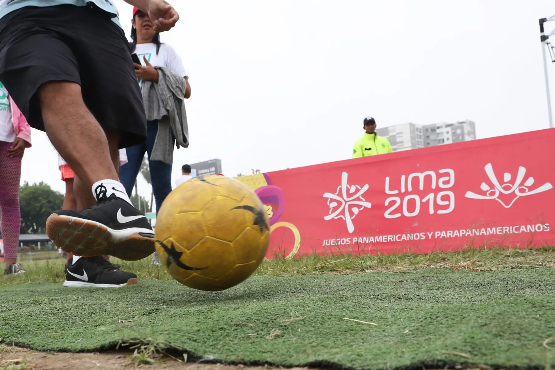 Los Juegos Panamericanos y Parapanamericanos Lima 2019 estuvieron presentes en la celebración del Día Mundial de la Actividad Física organizada por la municipalidad de Barranco.  Foto: ANDINA/Melina Mejía