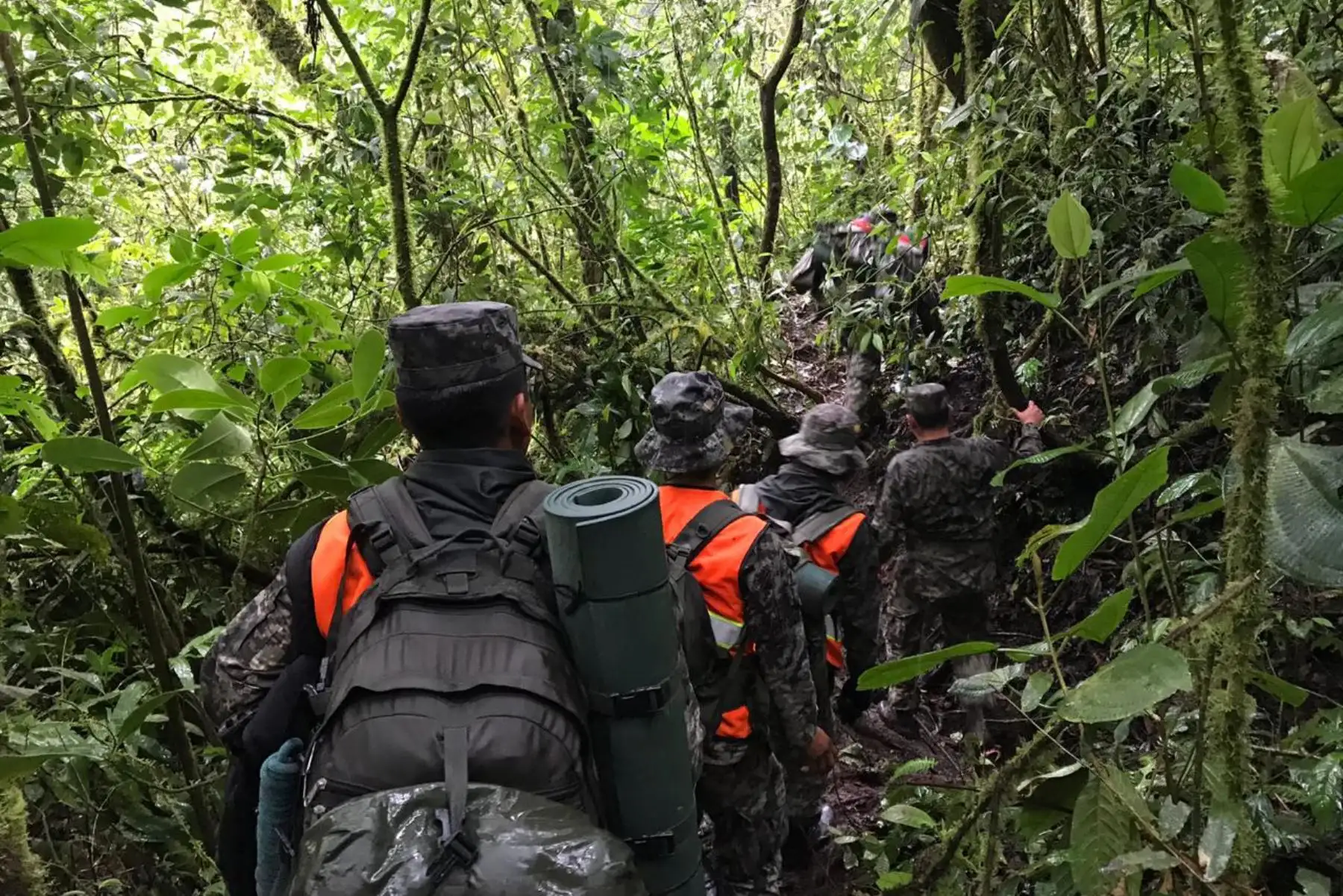 Patrullas del Comando Especial Vraem efectuaban una operación de reconocimiento y combate en las inmediaciones del centro poblado Valle Manantial, región Junín. Foto: ANDINA/Archivo