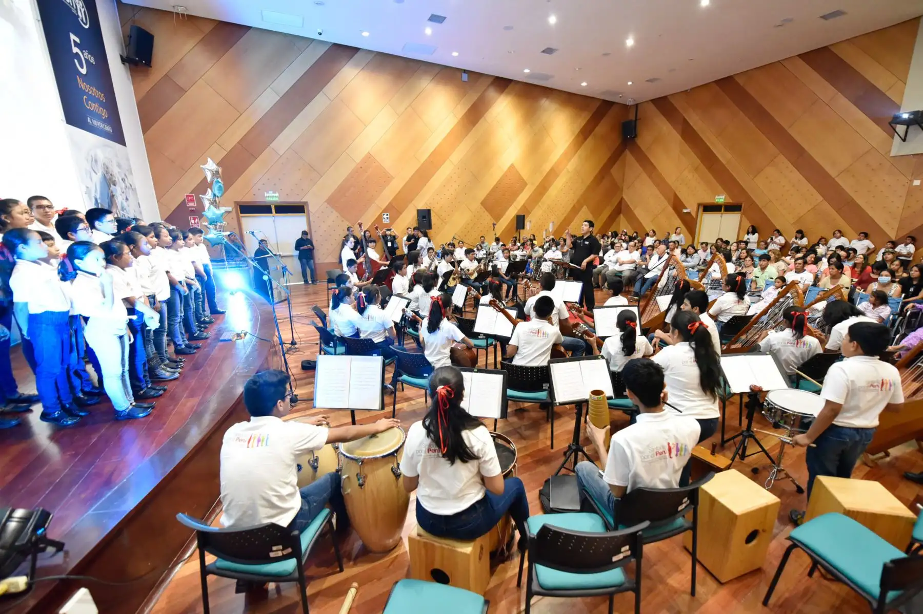 Terapia musical para el alma,  brindó Sinfonía por el Perú a niños del INSN-San Borja