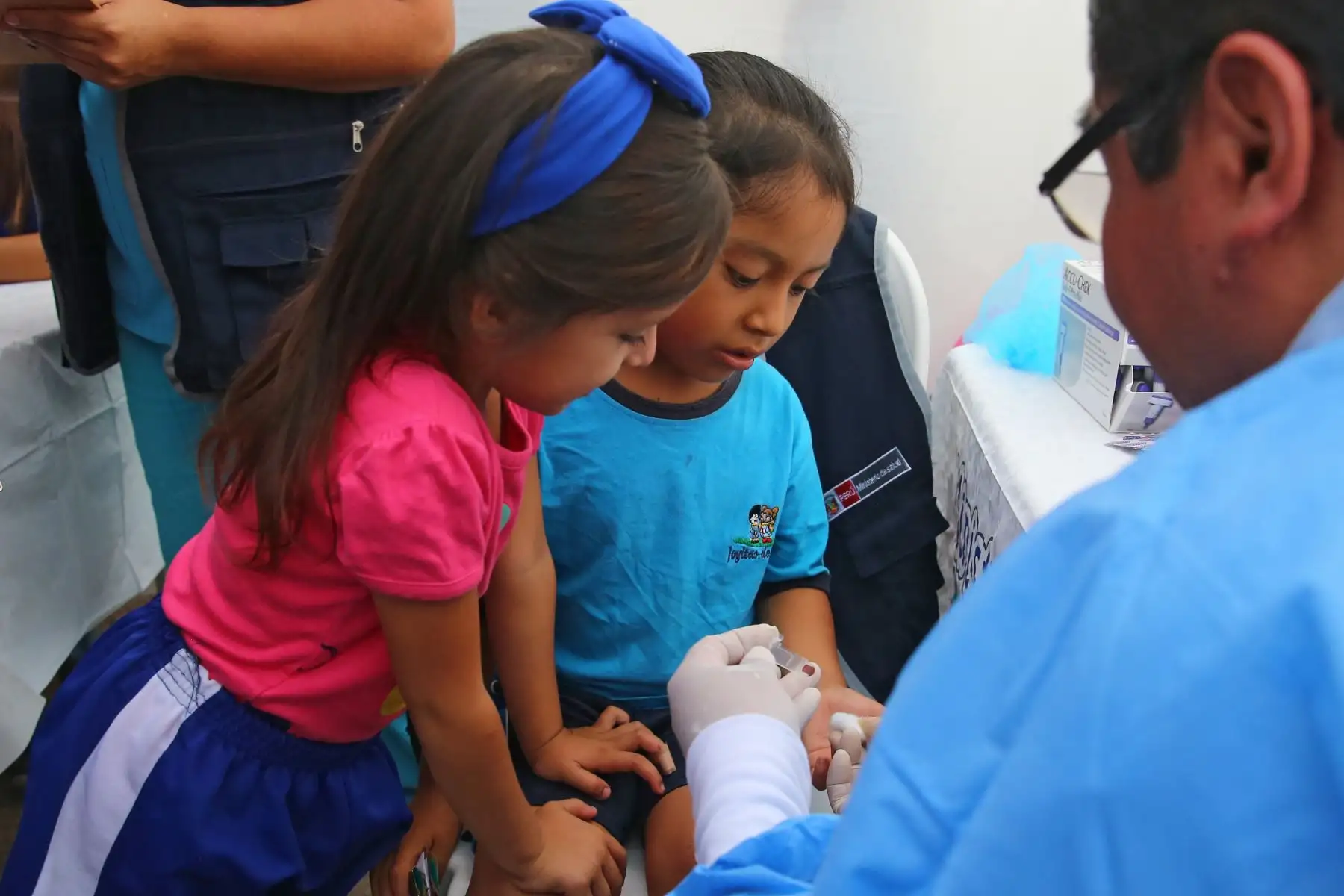 Gran Cruzada contra la Anemia en el país con el objetivo de proteger contra esta enfermedad a los niños menores de tres años de edad y a las gestantes. en San Juan de Lurigancho. Foto: ANDINA/Vidal Tarqui