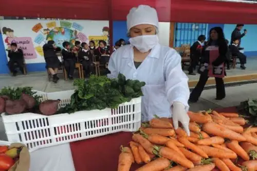 A través de una pasantía, el Programa Nacional de Alimentación Escolar Qali Warma del Ministerio de Desarrollo e Inclusión Social (Midis), comparte la exitosa experiencia de articulación con los gobiernos locales, para la compra de hortalizas agroecológicas de la agricultura familiar e incorporación de productos frescos en la preparación del menú escolar.