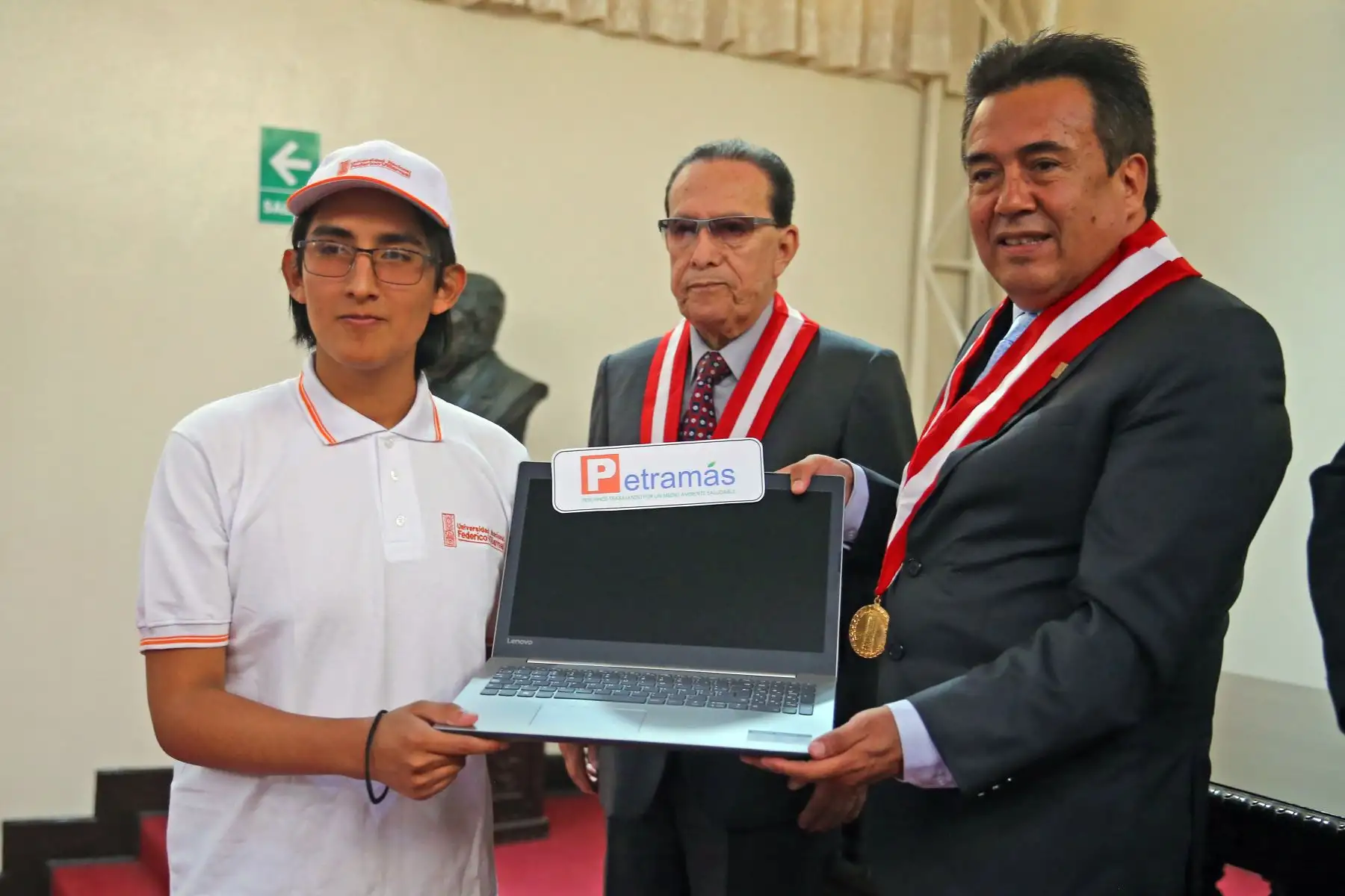 Universidad Nacional Federico Villarreal, realiza la premiación a los mejores ingresantes 2019. Foto: ANDINA/Vidal Tarqui
