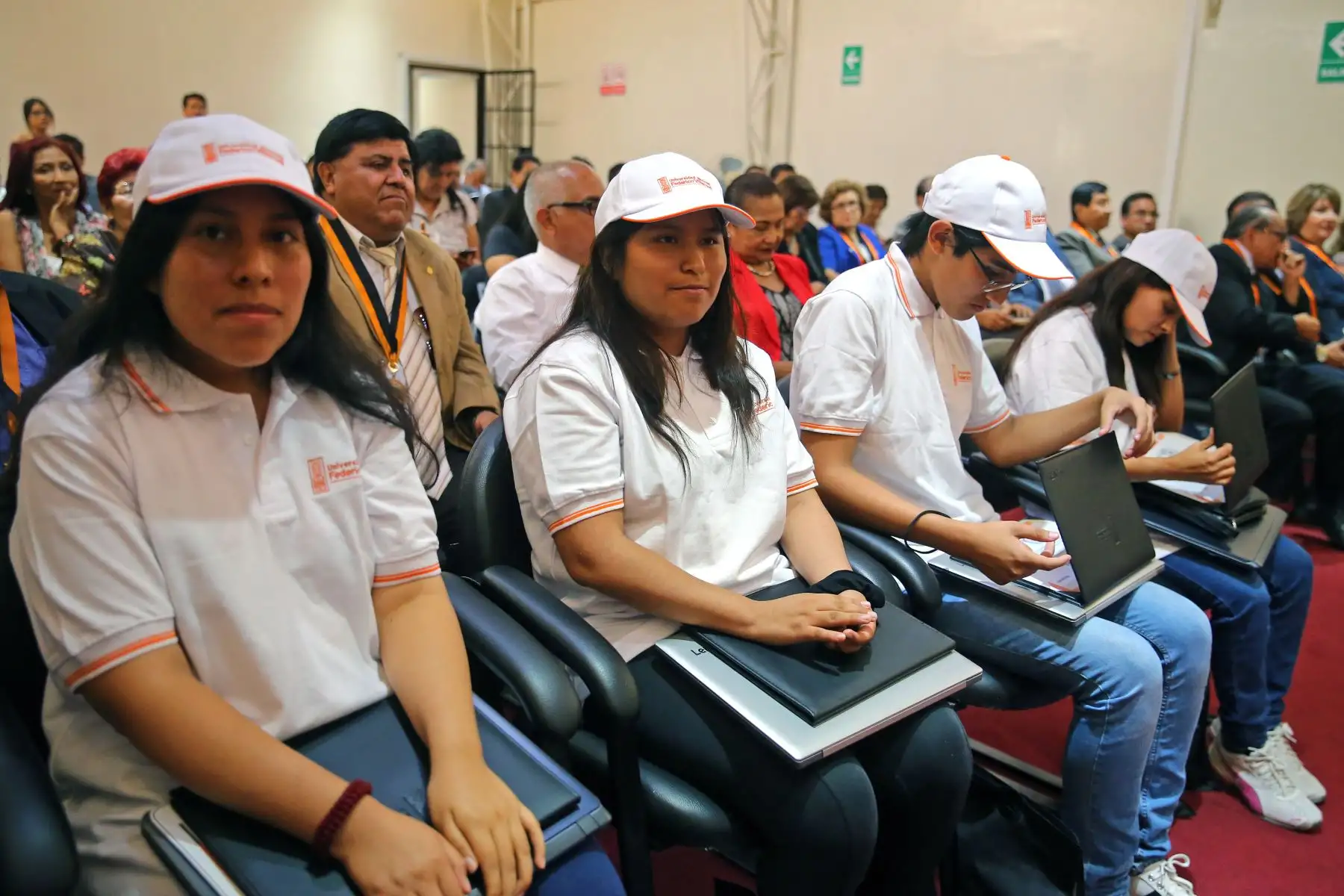 Universidad Nacional Federico Villarreal, realiza la premiación a los mejores ingresantes 2019. Foto: ANDINA/Vidal Tarqui