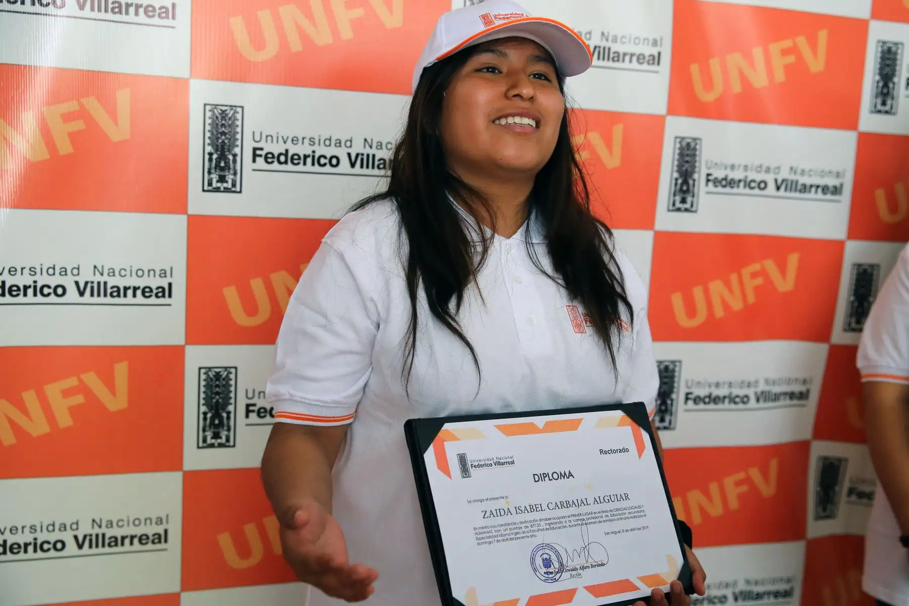 Universidad Nacional Federico Villarreal, realiza la premiación a los mejores ingresantes 2019. Foto: ANDINA/Vidal Tarqui