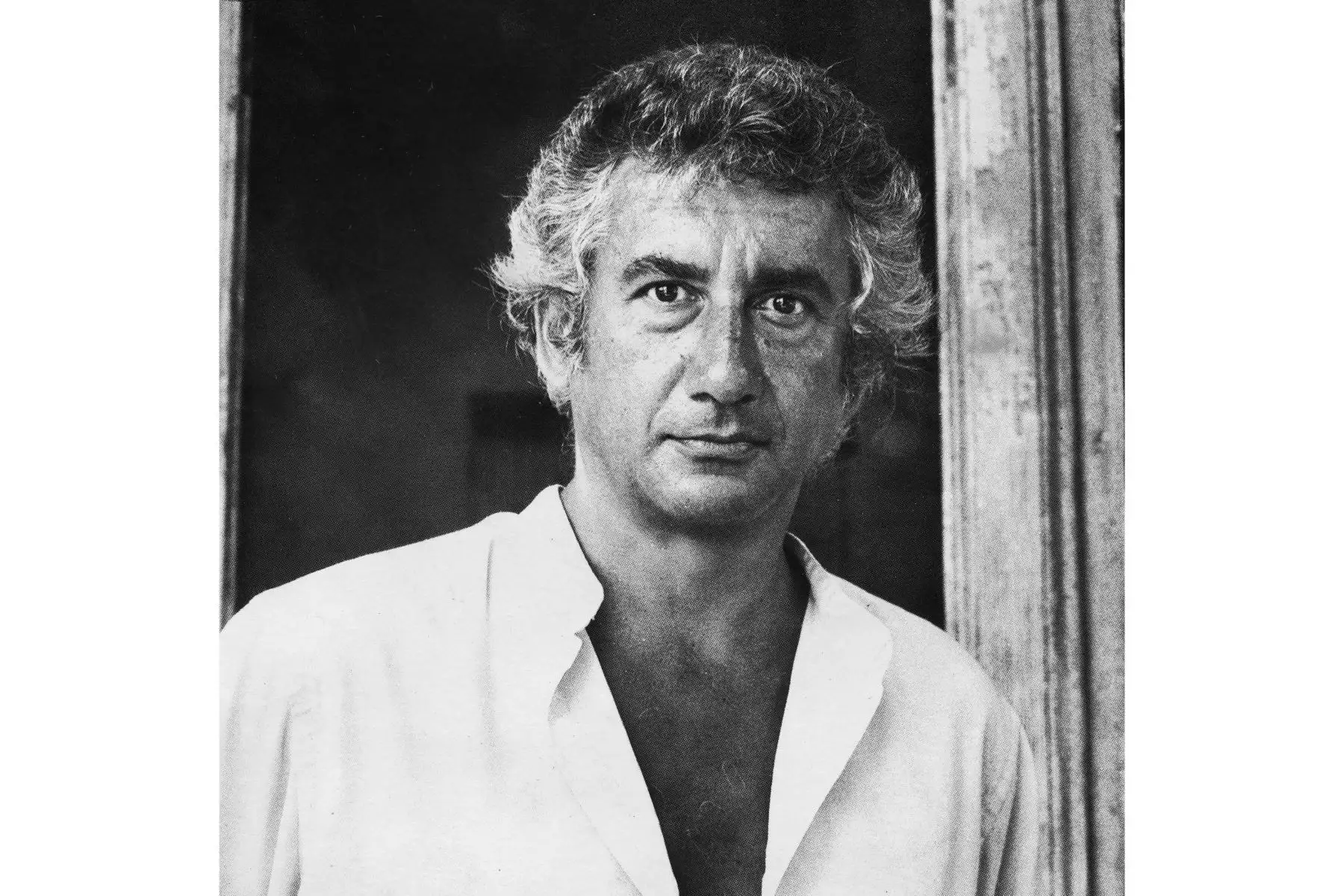 Lima - 8 mayo 1991. Herman Braun - Vega, pintor peruano radicado en Paris, Francia.