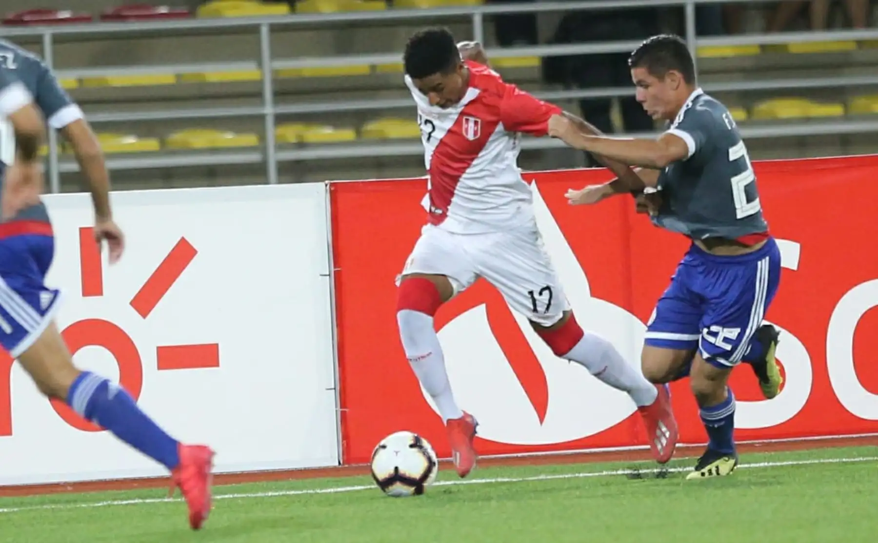 Perú pierde 2-0 ante Paraguay  por la tercera jornada del hexagonal final del Sudamericano Sub 17 Perú 2019 en el Estadio de la Universidad Nacional Mayor de San Marcos.Foto: ANDINA/Jhony Laurente