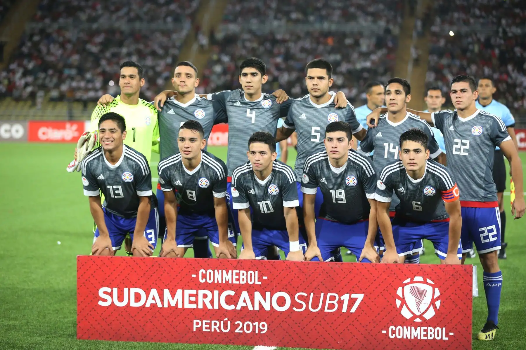 Perú pierde 2-0 ante Paraguay  por la tercera jornada del hexagonal final del Sudamericano Sub 17 Perú 2019 en el Estadio de la Universidad Nacional Mayor de San Marcos. Foto: ANDINA/Jhony Laurente