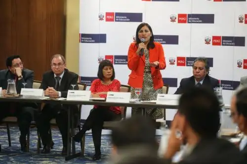 Ministra presentó los resultados oficiales de la Evaluación Censal de Estudiantes (ECE) 2018.