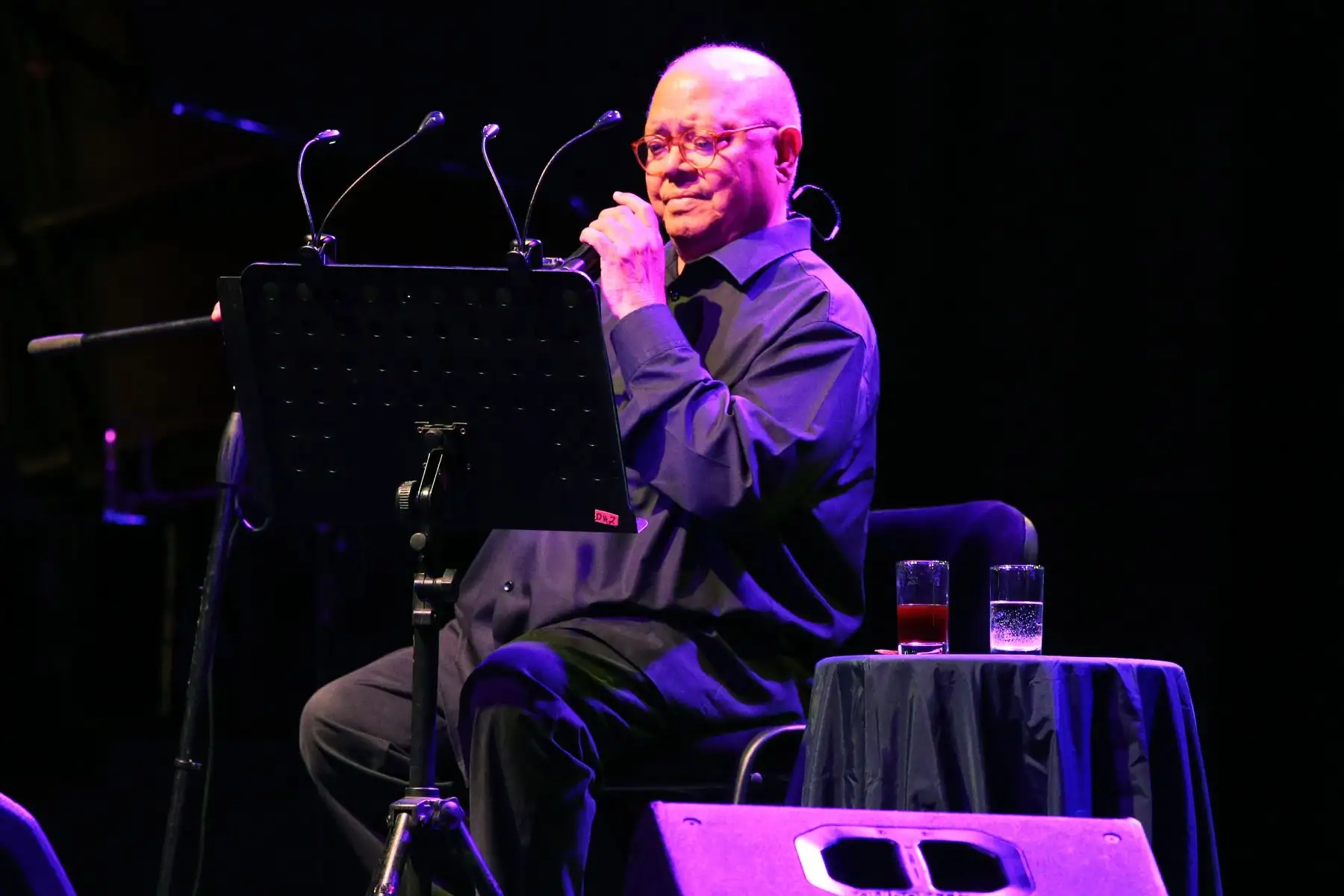 Pablo Milanés en concierto en Lima. 
Foto: ANDINA/Vidal Tarqui