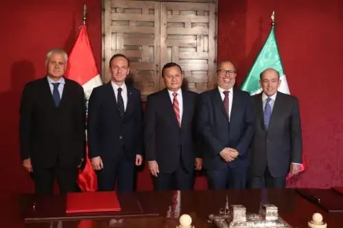 Se firmó importante convenio entre el IRTP y la RAI.