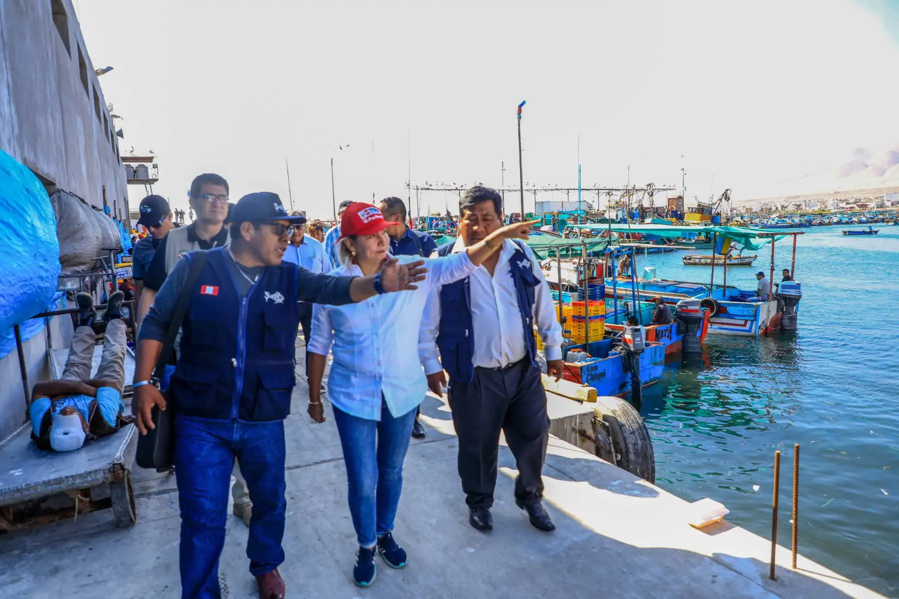 Ministra de la Producción participó de una mesa de trabajo con gremios de pesca artesanal