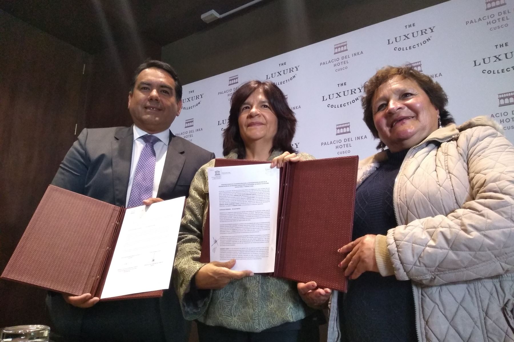 La Uneso en Perú y la asociación civil Turismo Cuida suscribieron un convenio de cooperación para impulsar el turismo sostenible.