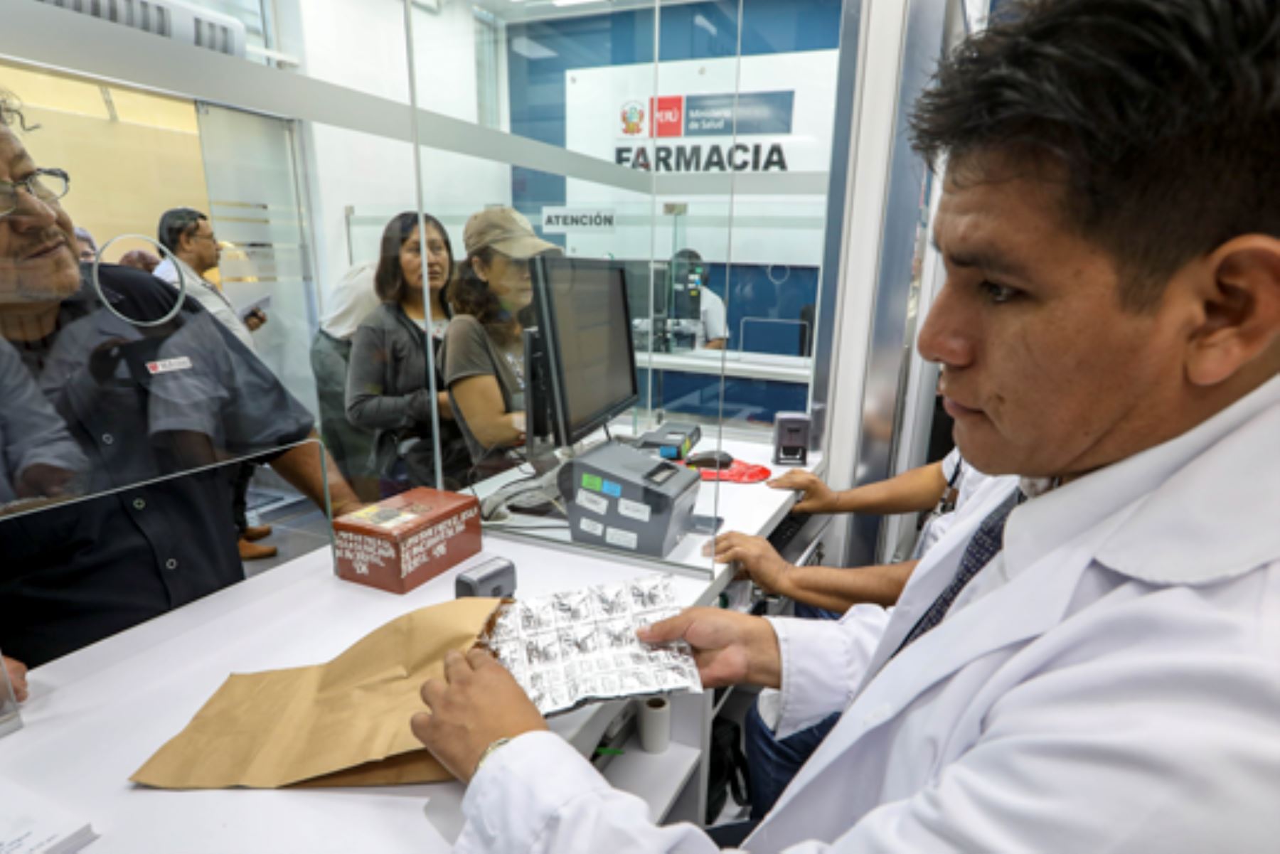 Minsa inaugura farmacia ecoeficiente en su sede central. Foto: ANDINA/Difusión.