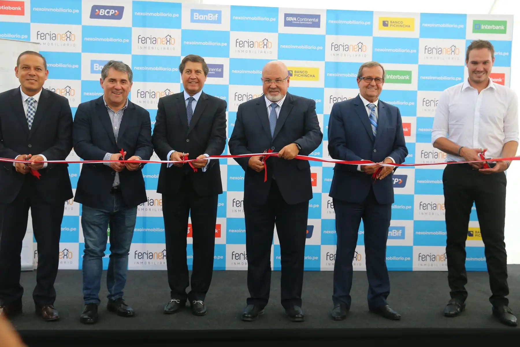 Ministro de Vivienda, Carlos Bruce,  inaugura la Feria Nexo Inmobiliario que ofrece viviendas desde 70  mil soles. Foto: ANDINA/Vidal Tarqui