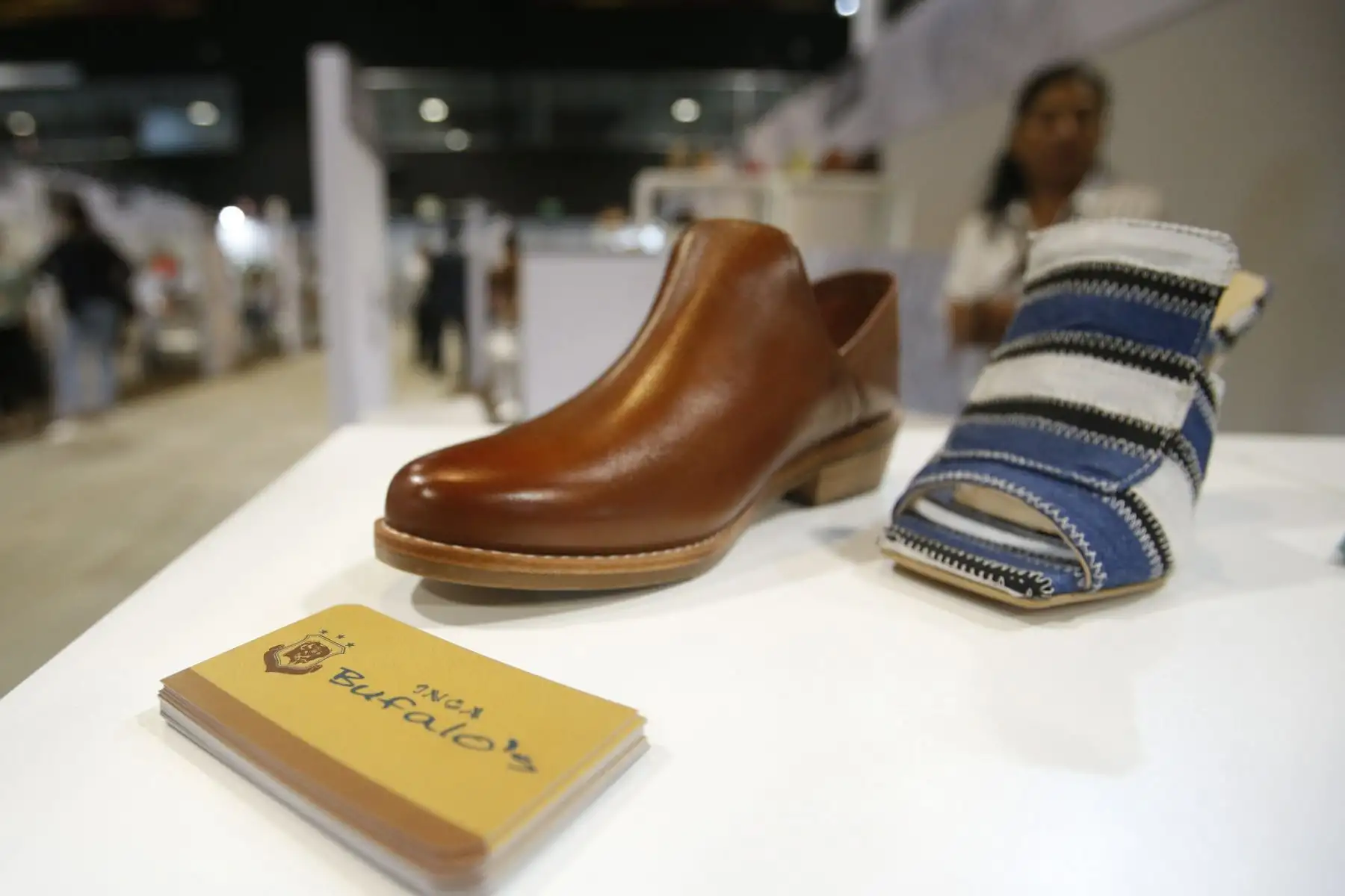 Perú Moda y Perú Moda Deco abren sus puertas al mundo apostando por la moda sostenible, la inauguración contó con la presencia del Ministro de Comercio Exterior y Turismo Edgar Vásquez acompañado de otras personalidades. Foto: ANDINA/Nathalie Sayago