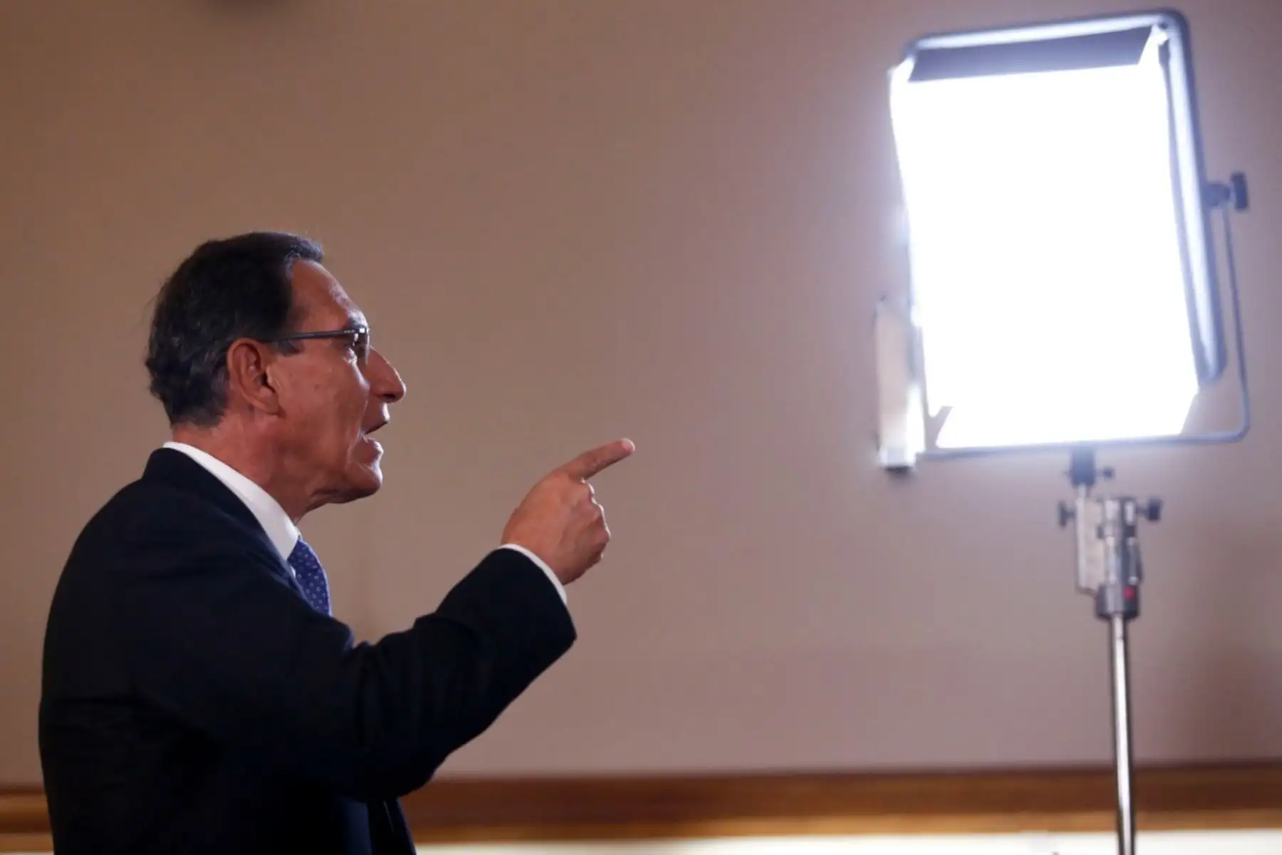 Mensaje a la nación del presidente de la República, Martín Vizcarra.Foto: ANDINA/Carla Patiño/Prensa Presidencia